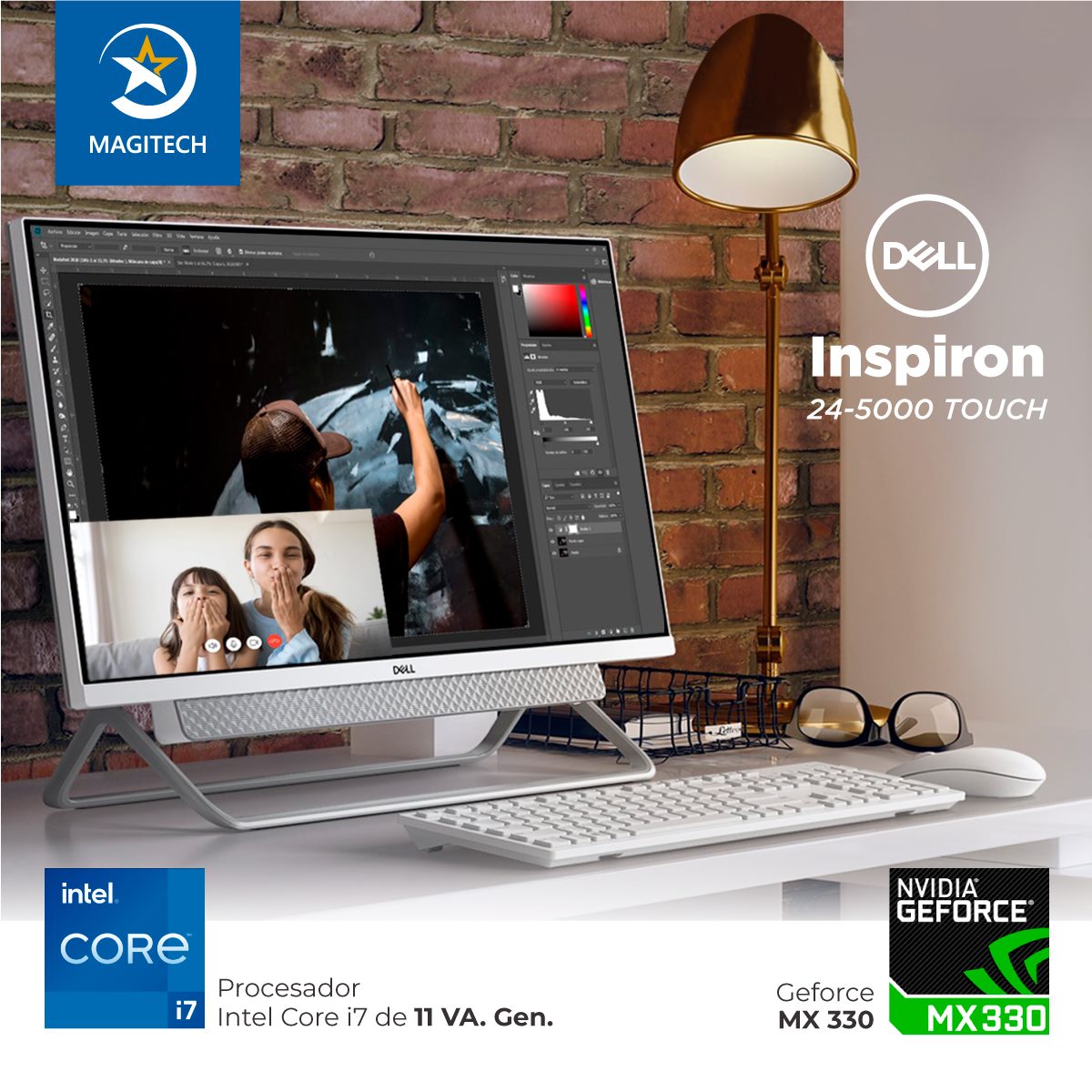 MAGITECH - ¡La PC todo en uno Inspiron 24 5400 lo tiene...