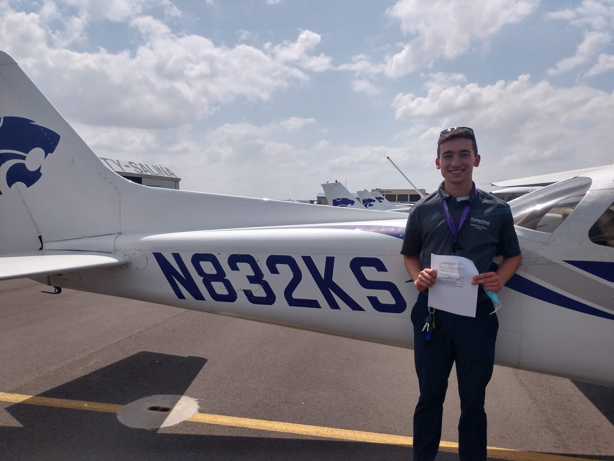 Kansas State University Aviation - Connor Peak is now instrument rated ...