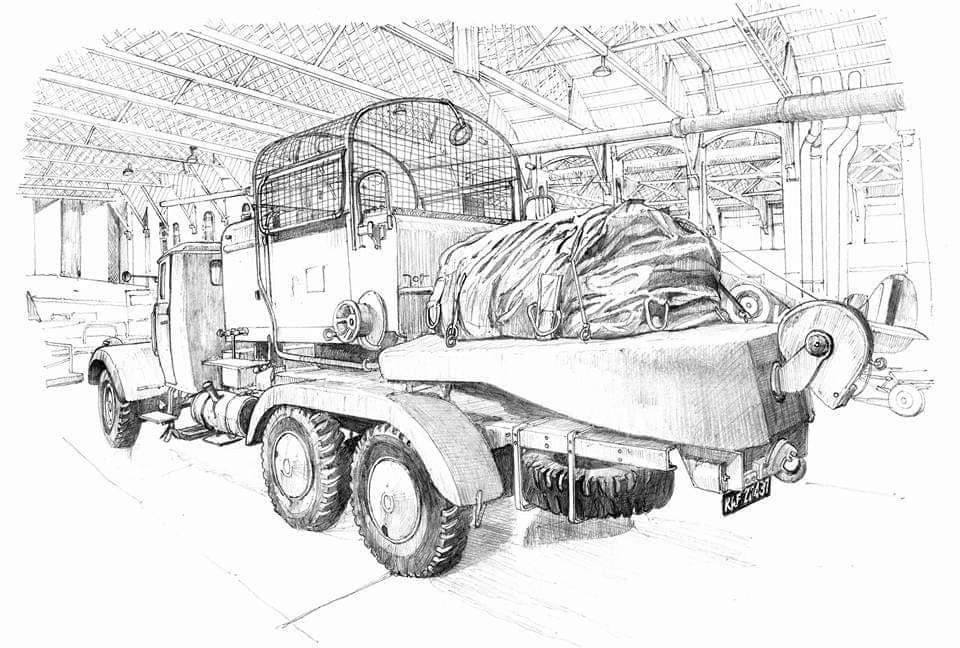 GZB WAP-1 LOCOMOTIVE PENCIL DRAWING.