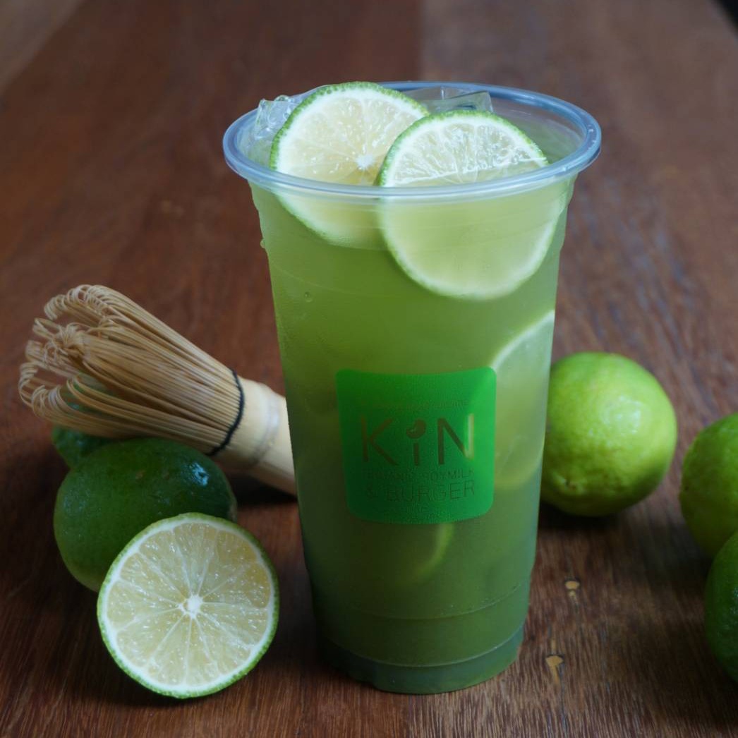 Matcha lime iced tea 🍋 ... - KIN BURGER,Chiangmai | Facebook
