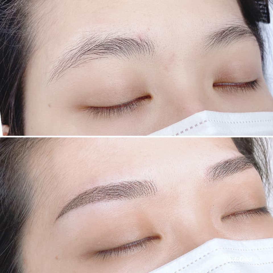 很多客人往往眉尾比較散、凌亂， 看來讓人感覺不精神。 做眉後眉形變得清晰乾淨， 讓人感覺精神了不少， 現在找對了適合自己的眉形，看上來也變美了 ...