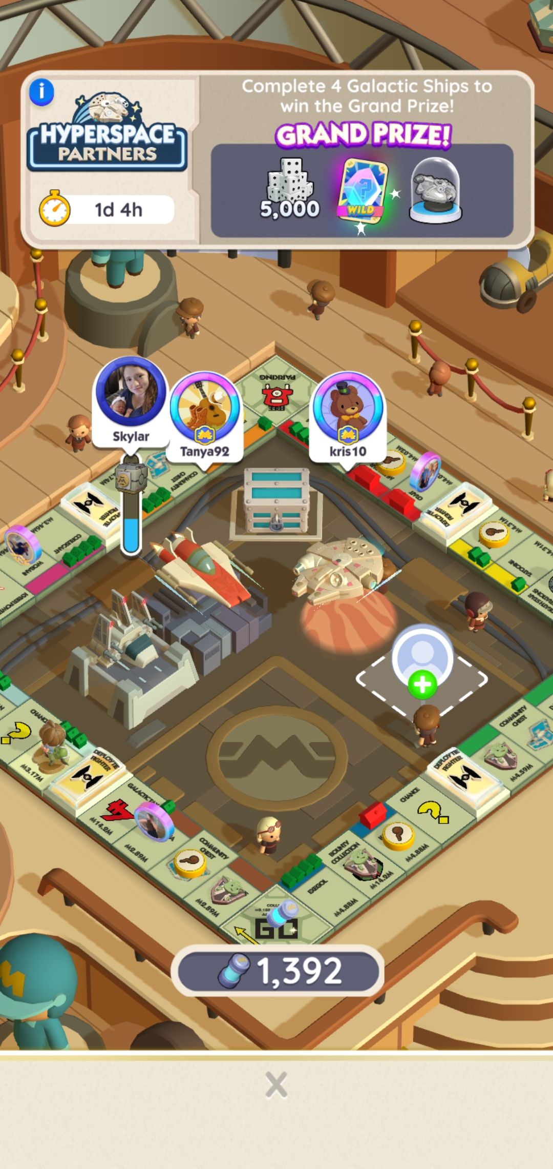 Monopoly Board Game Event Edition - Fast Progress Full Carry 80K Cooking Partners