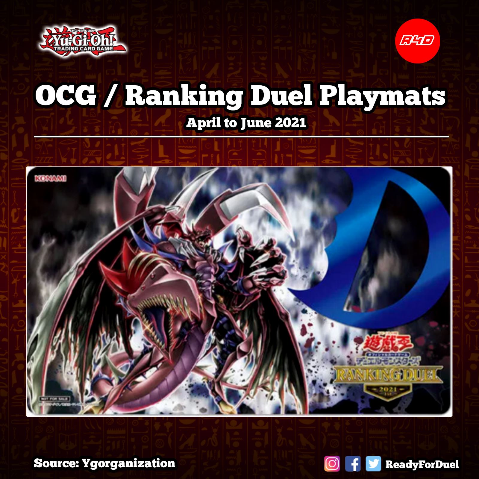 OCG Ranking Duel Playmats #遊戯王 #OCG #R4D #TCG #YGO #YuGiOh