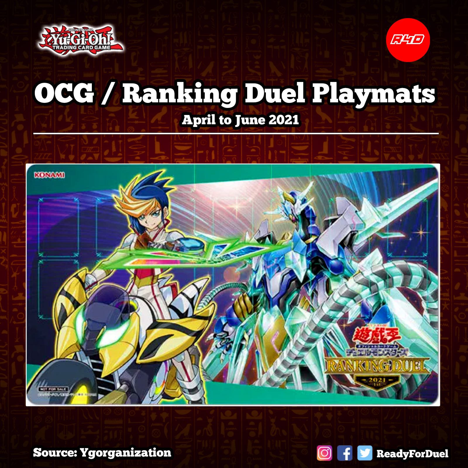 OCG Ranking Duel Playmats #遊戯王 #OCG #R4D #TCG #YGO #YuGiOh