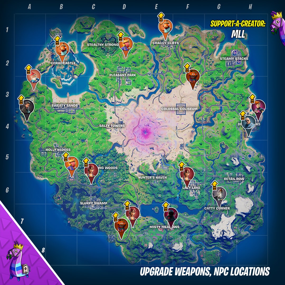 MLL - Highly requested guide, all NPC locations where you... | Facebook