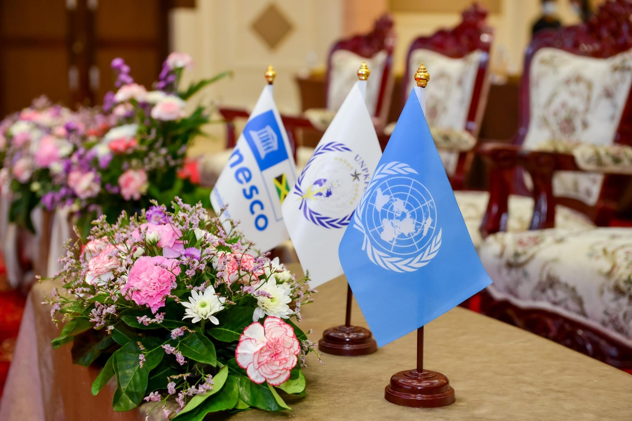 UN PKFC - UNPKFC ร่วมกับ UNESCO จัดประชุมผู้นำโลกประจำปี...
