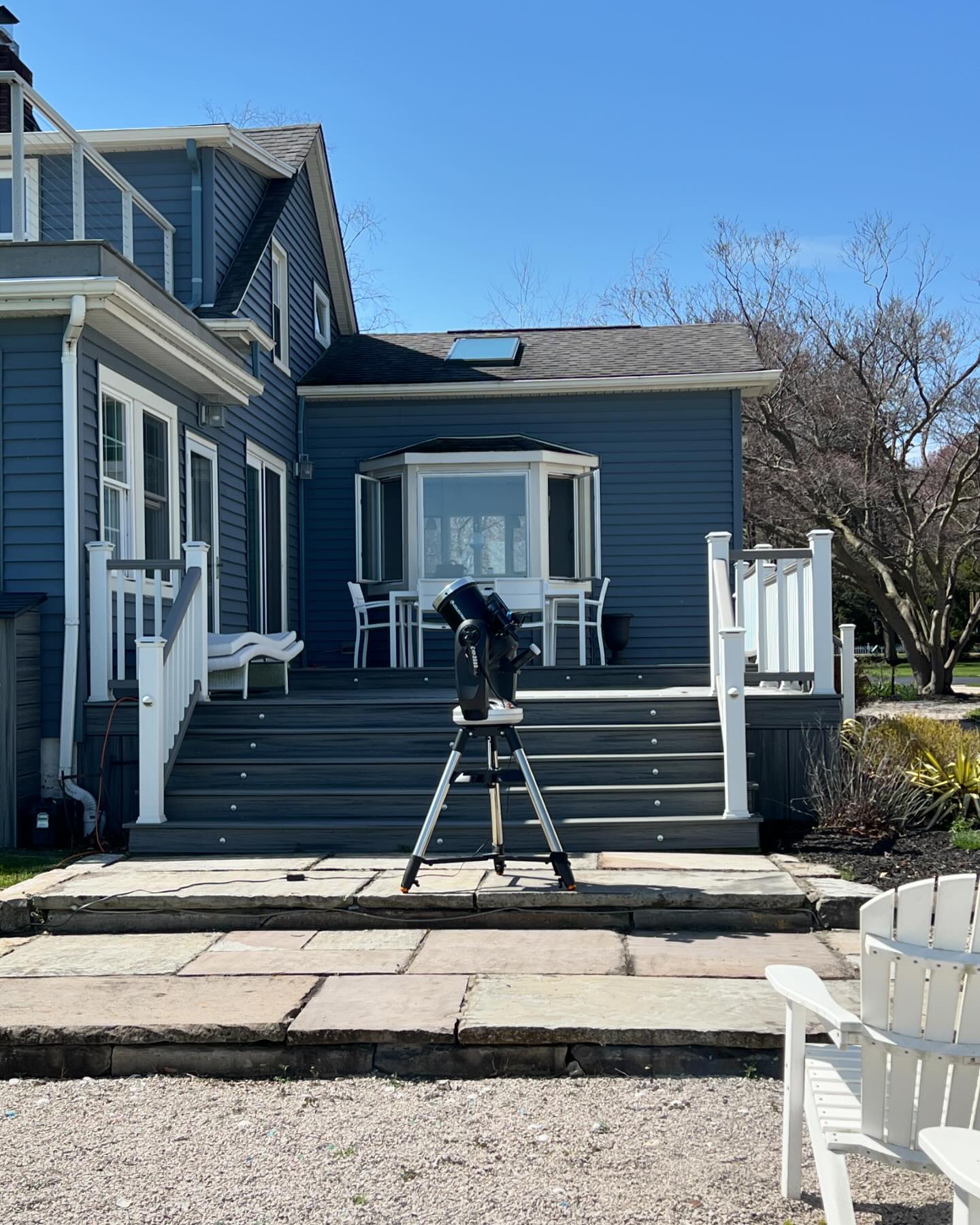 Viewing area is set up. Scope is... - The Sourdough Journey | Facebook