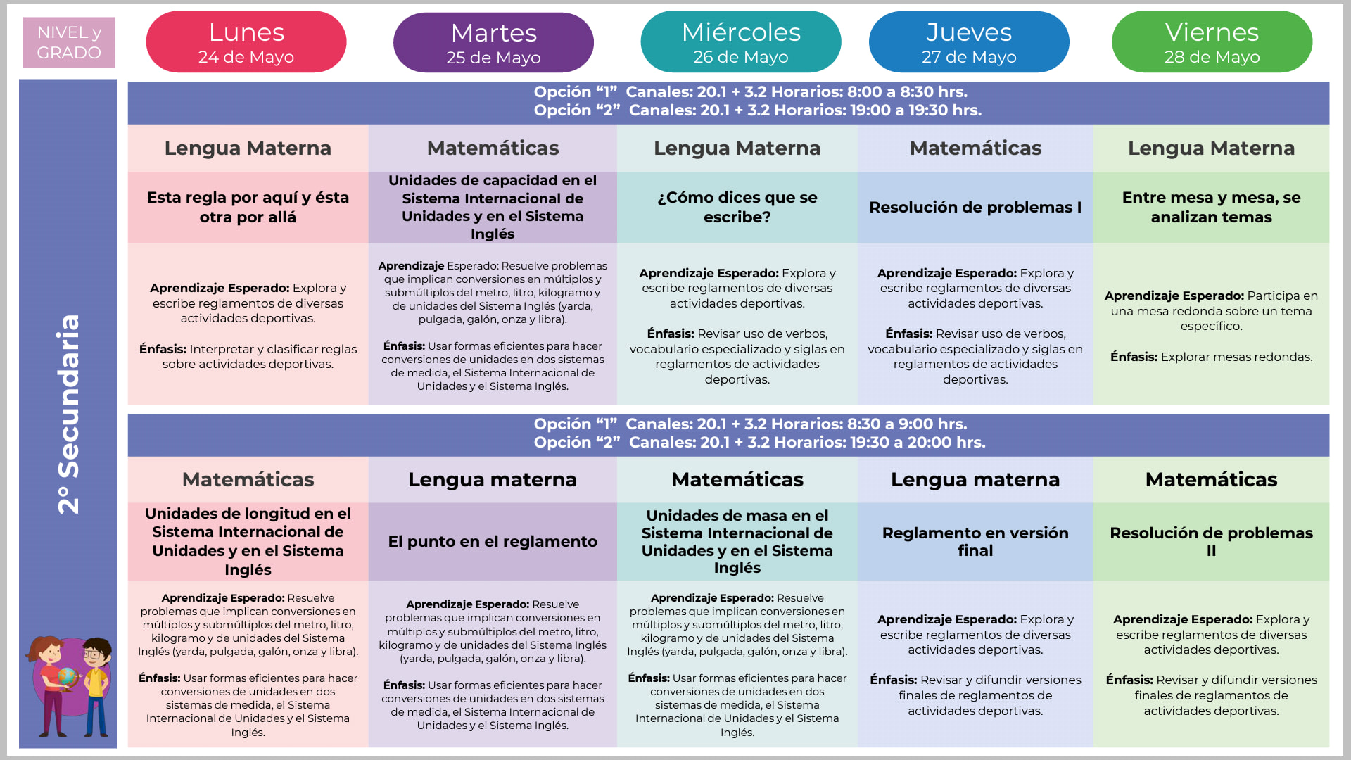 Programación Aprende en... - Gaceta Escolar 