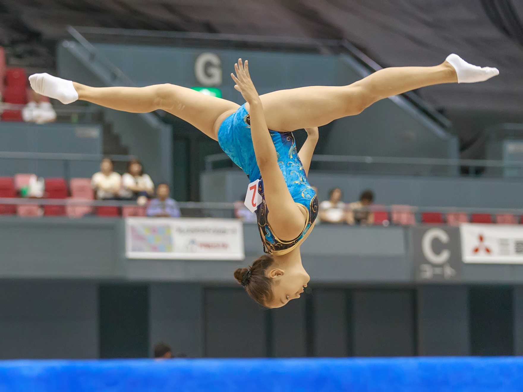 Yuki Uchiyama 内山 由綺 (JPN), at the 6th ART Gymnastics Asian