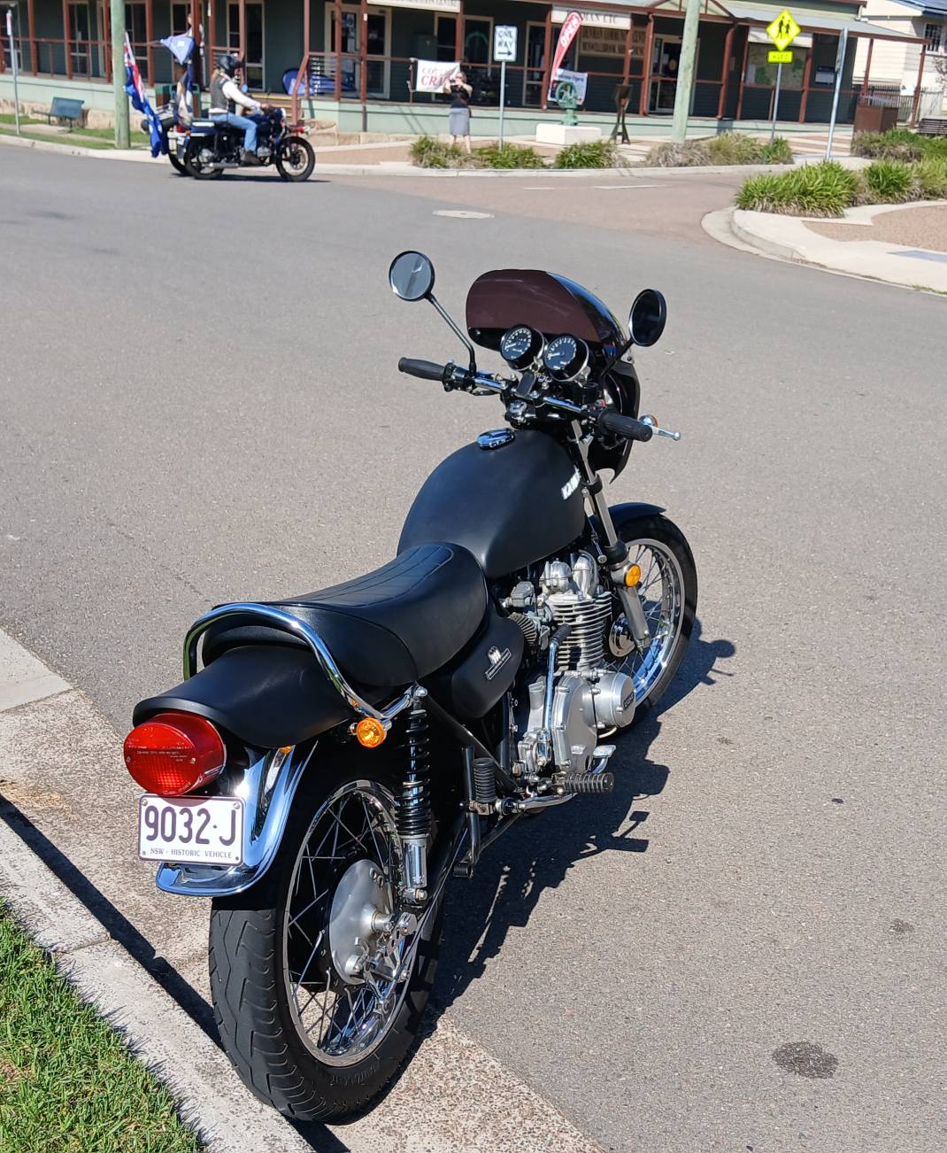 New gas tank side covers and rear piece looks like a 1979 LTD