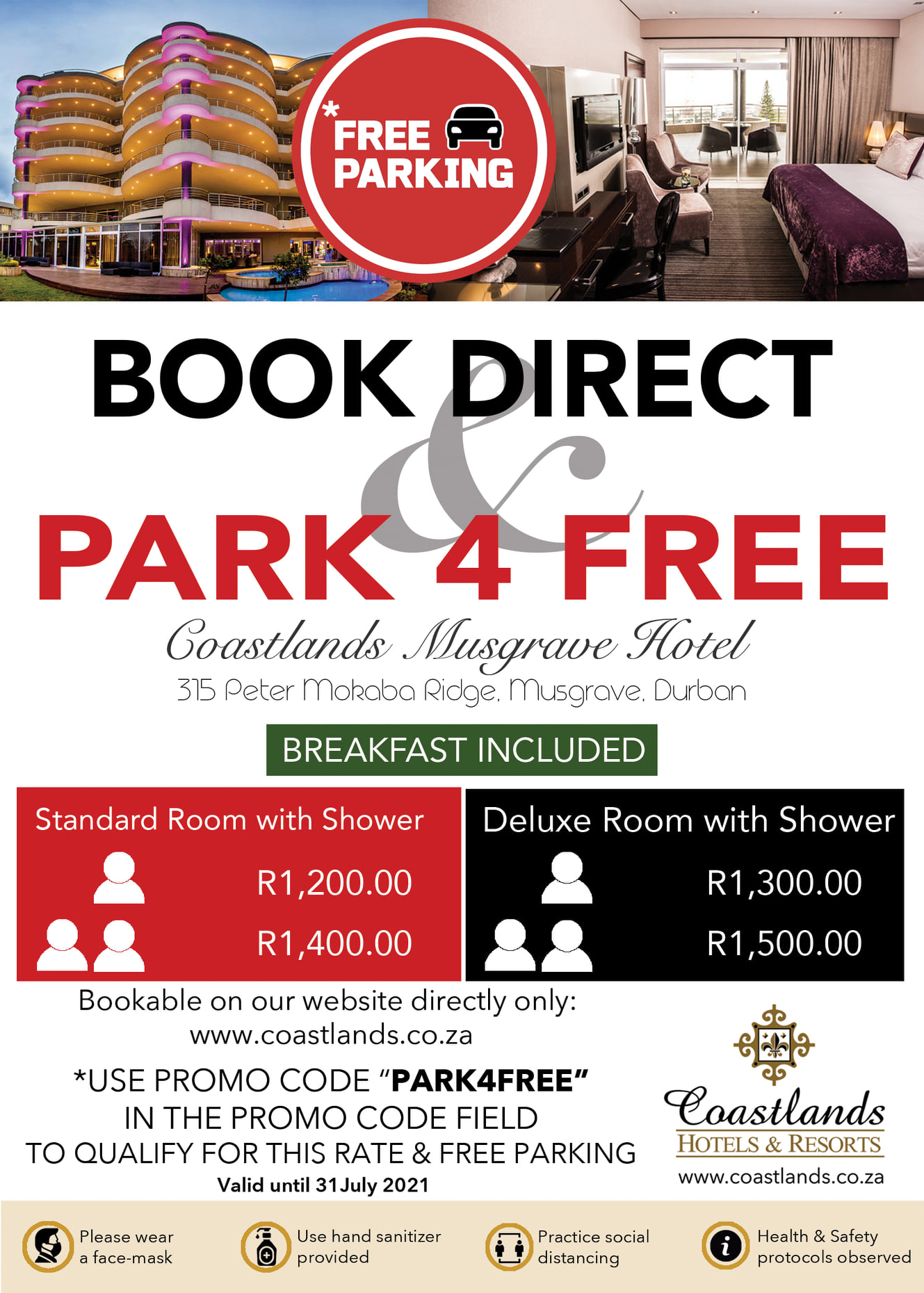 Coastlands - ***NEW PROMOTION***PARK4FREE*** Book your hotel ...