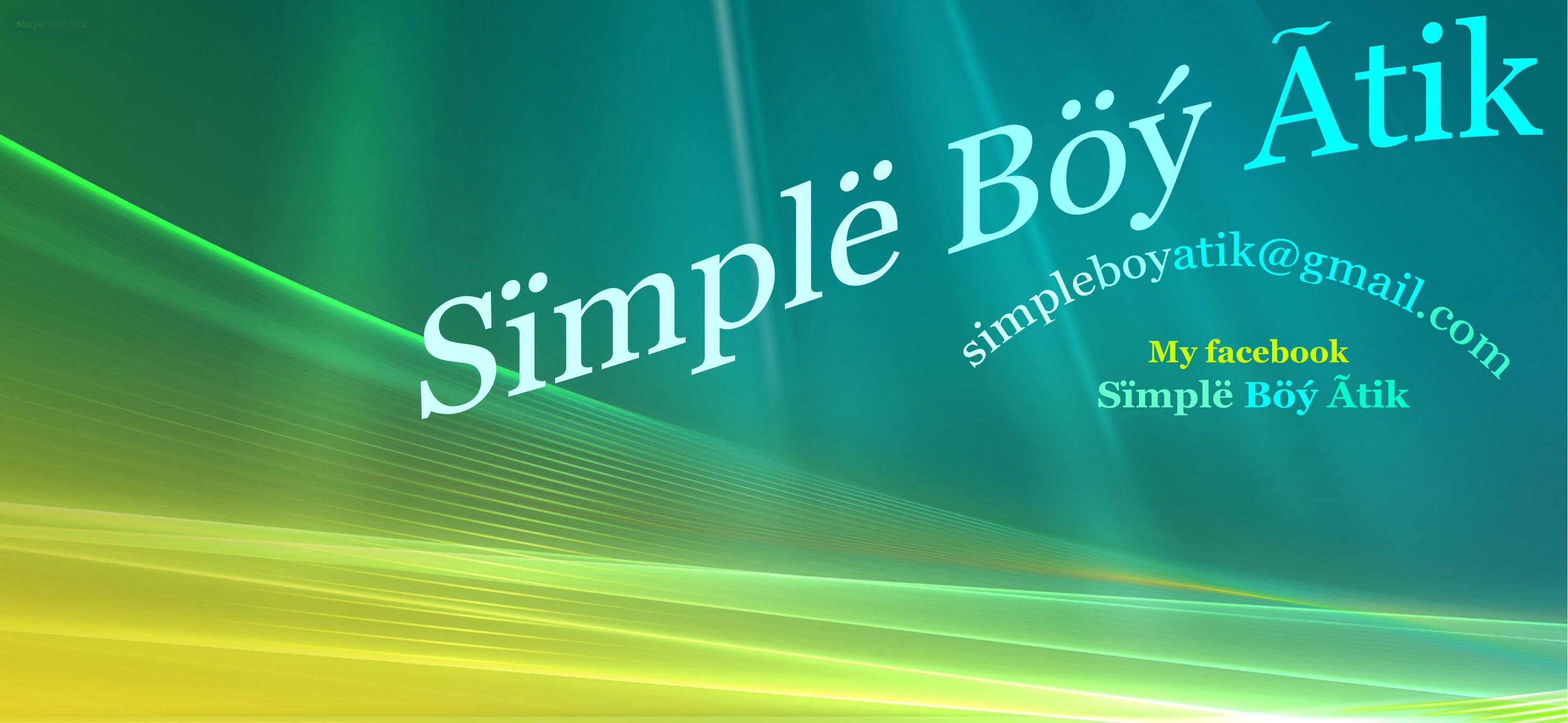 Sïmplë Böý Ãtik