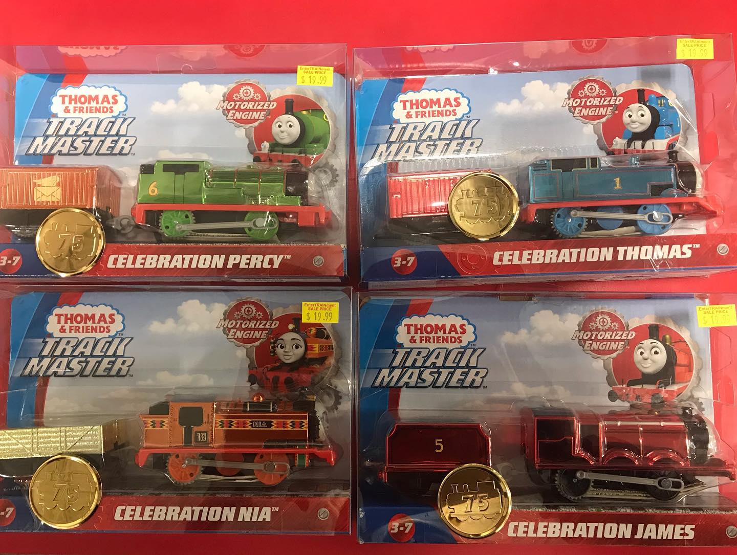 And new limited edition 75th Anniversary Celebration Thomas for  display picture 1