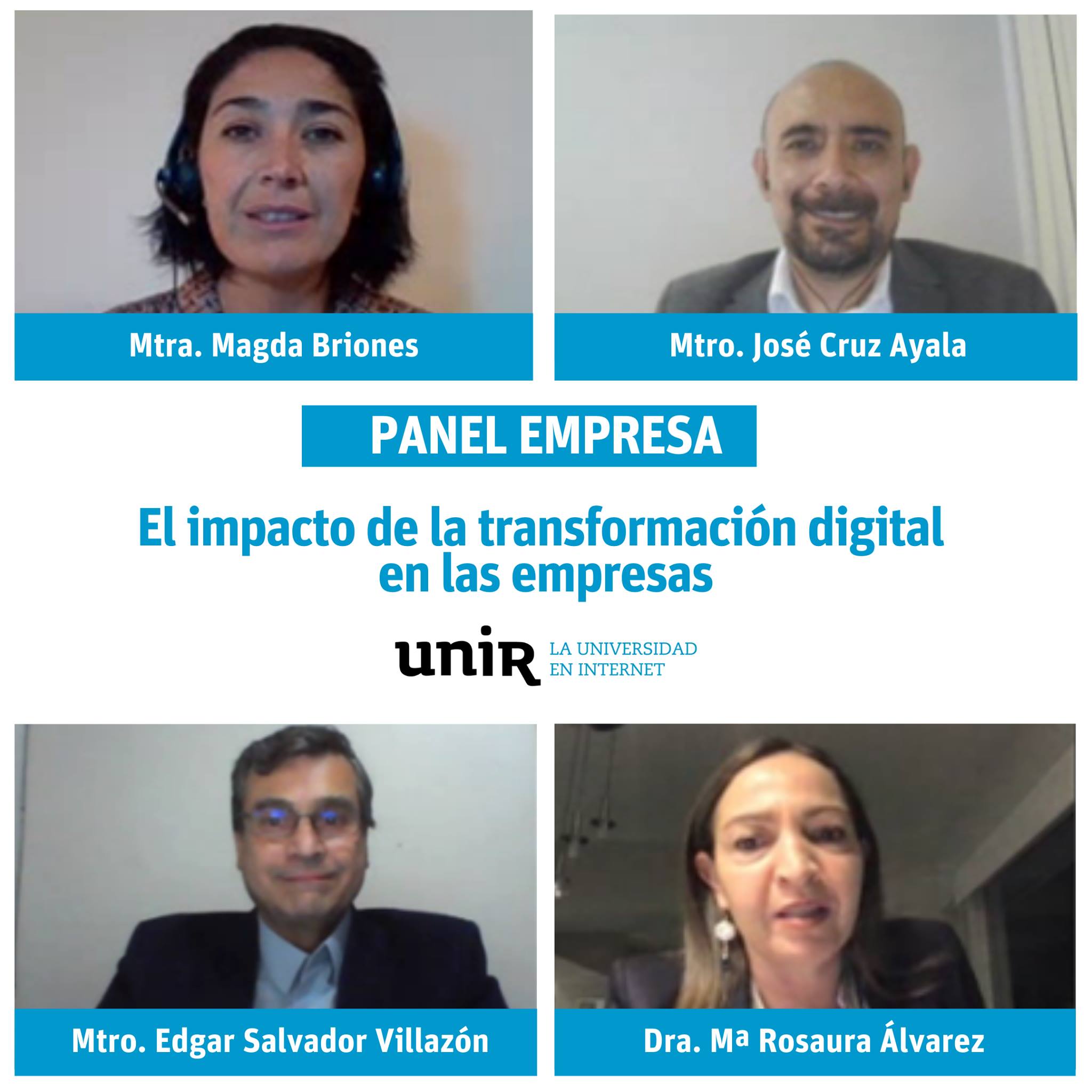 🔵 UNIR México realizó el panel 