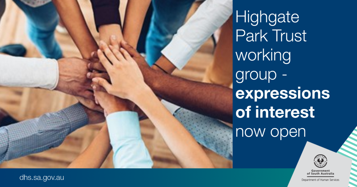 Expressions of interest are now open... - Human Services SA | Facebook