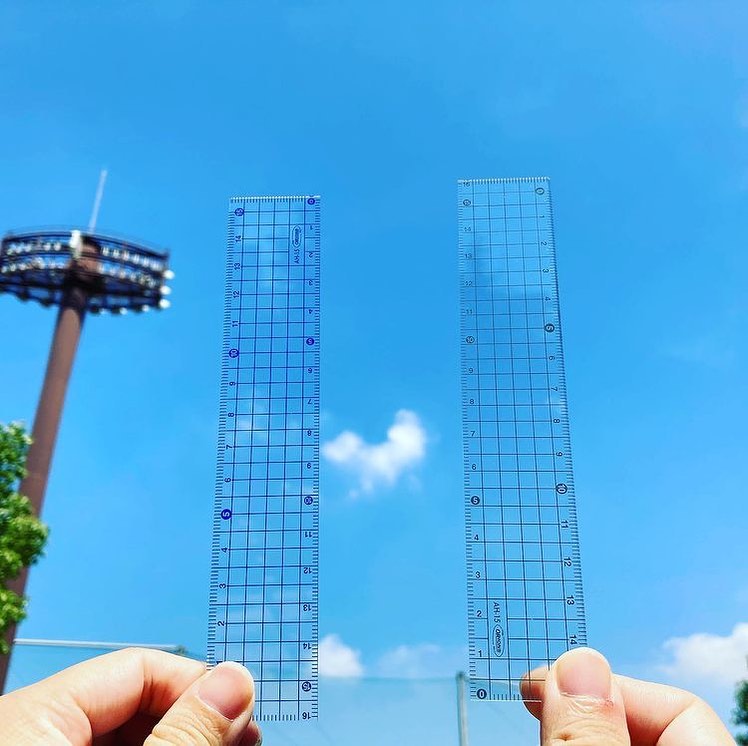 Grid Ruler📏 .... - Orions - แว่นขยาย No.1 จากญี่ปุ่น