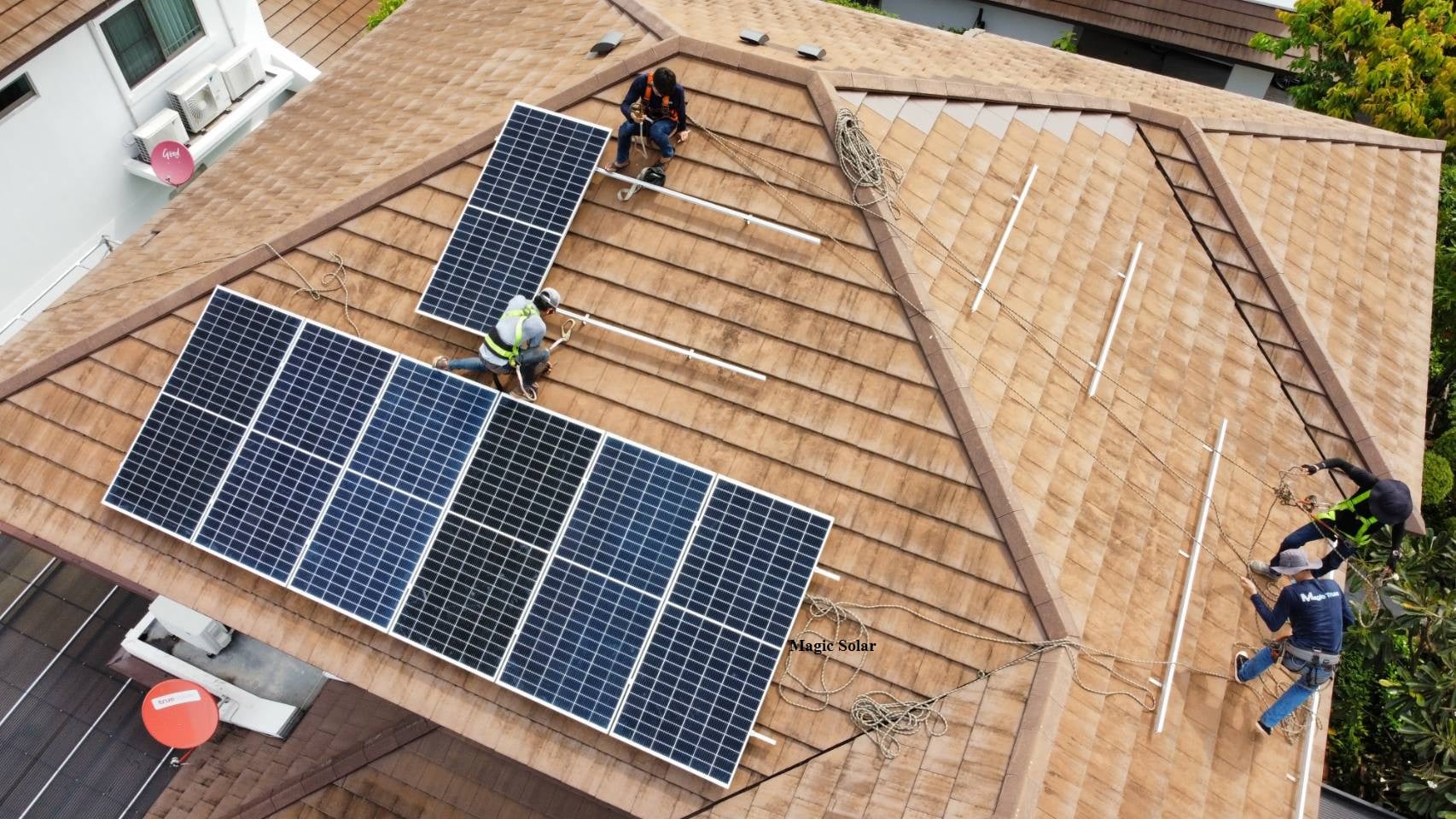 Magic solar - Review ! Solar Rooftop 5kw #ปิ่นเกล้า... | Facebook