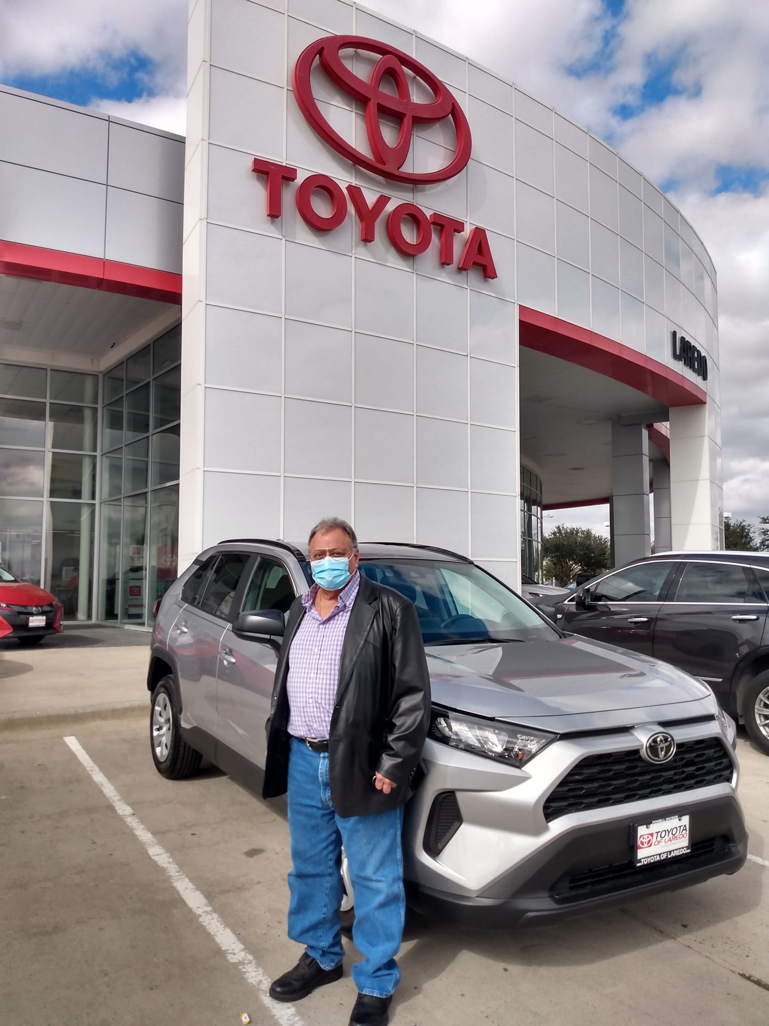 Congratulations to Mr. Guerrero on his... - Toyota of Laredo