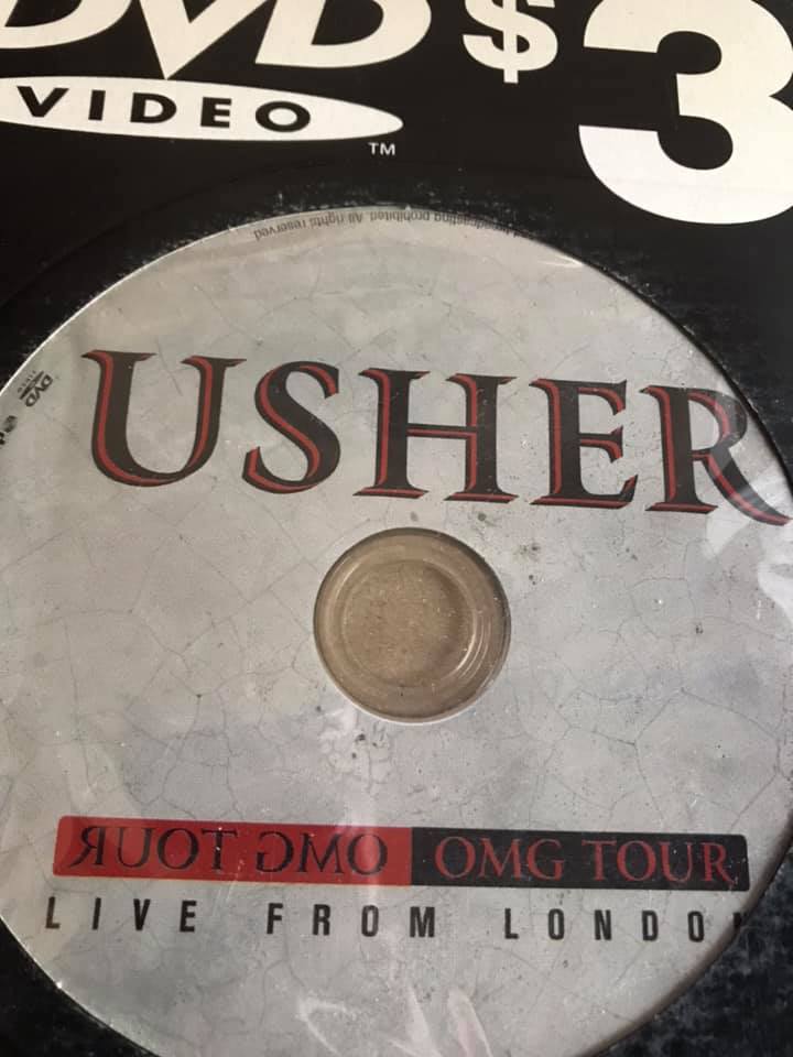 I bought Usher OMG Tour live from London dvd video at Family