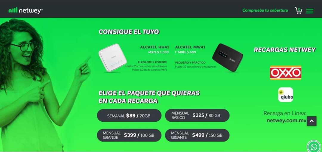 Netwey Internet fácil y rápido