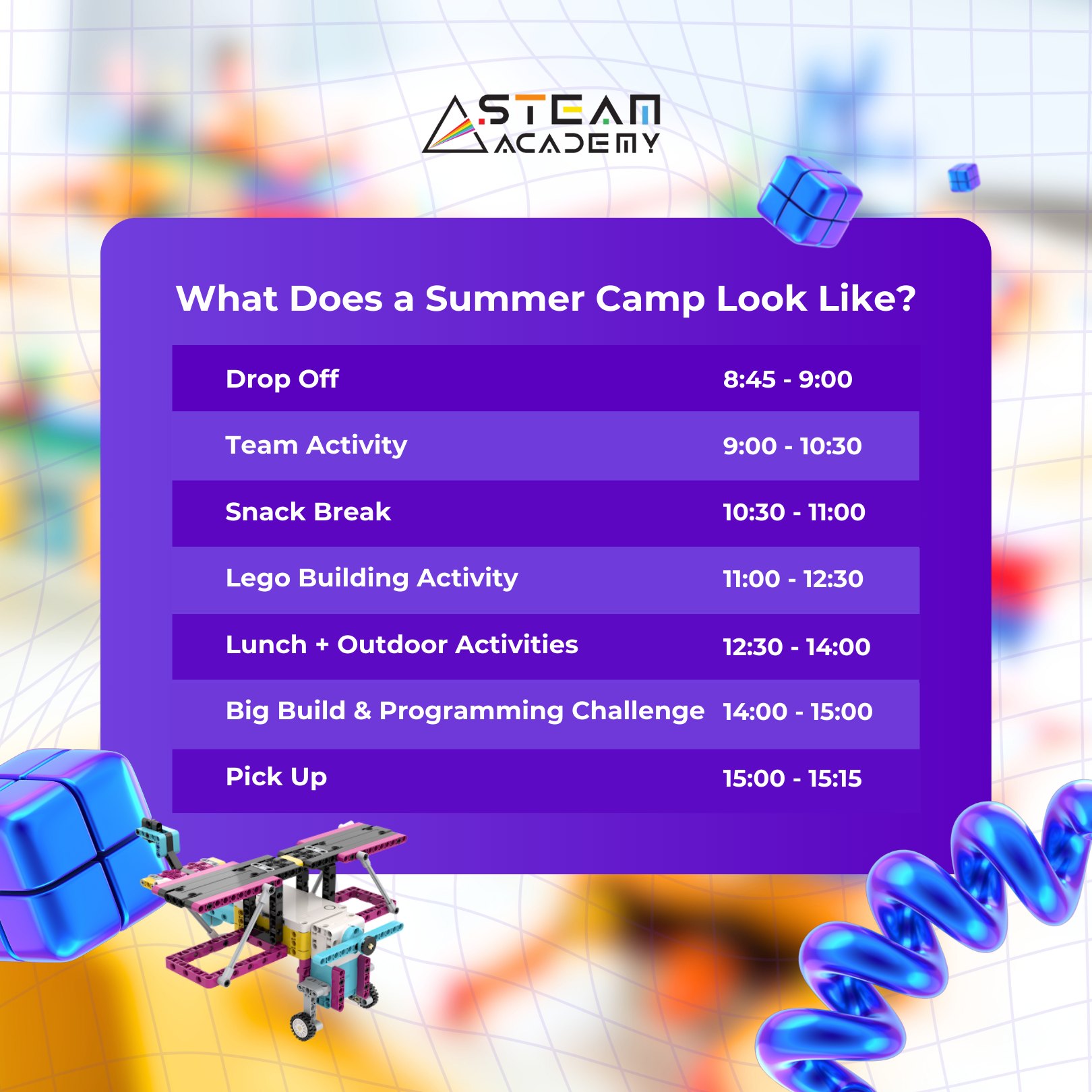 STEAM Academy - Get ready for an unforgettable summer...