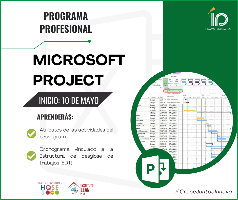 Innova - 𝐏𝐑𝐎𝐆𝐑𝐀𝐌𝐀 𝐏𝐑𝐎𝐅𝐄𝐒𝐈𝐎𝐍𝐀𝐋: “𝐌𝐈𝐂𝐑𝐎𝐒𝐎𝐅𝐓 𝐏𝐑𝐎𝐉𝐄𝐂𝐓” 🤗 📌Revisa nuestro ...