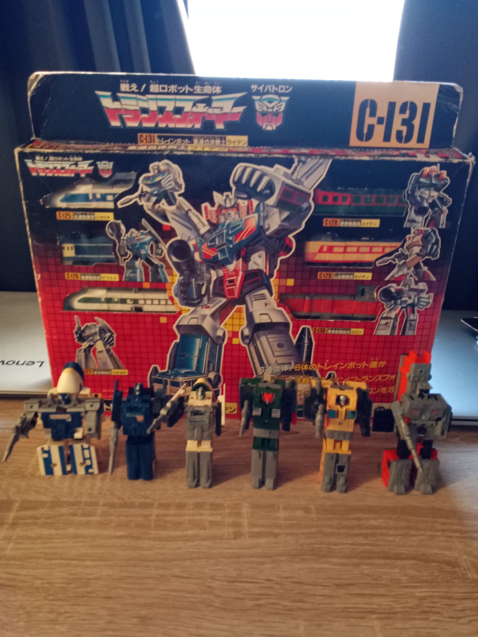 Transformers Headmaster Trainbots Raiden C-131
