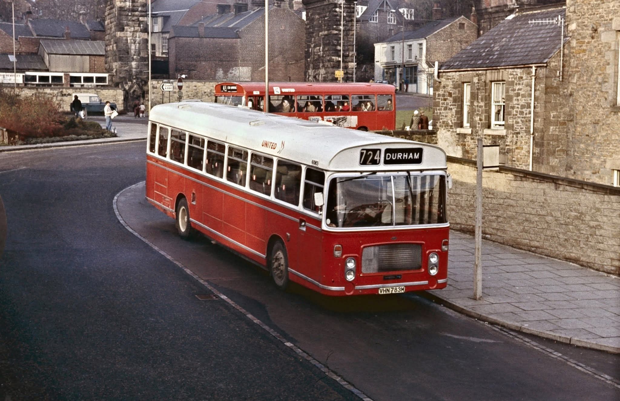 Friends of Buses and Coaches | United ECW bodied Bristol RE 6083 and ...
