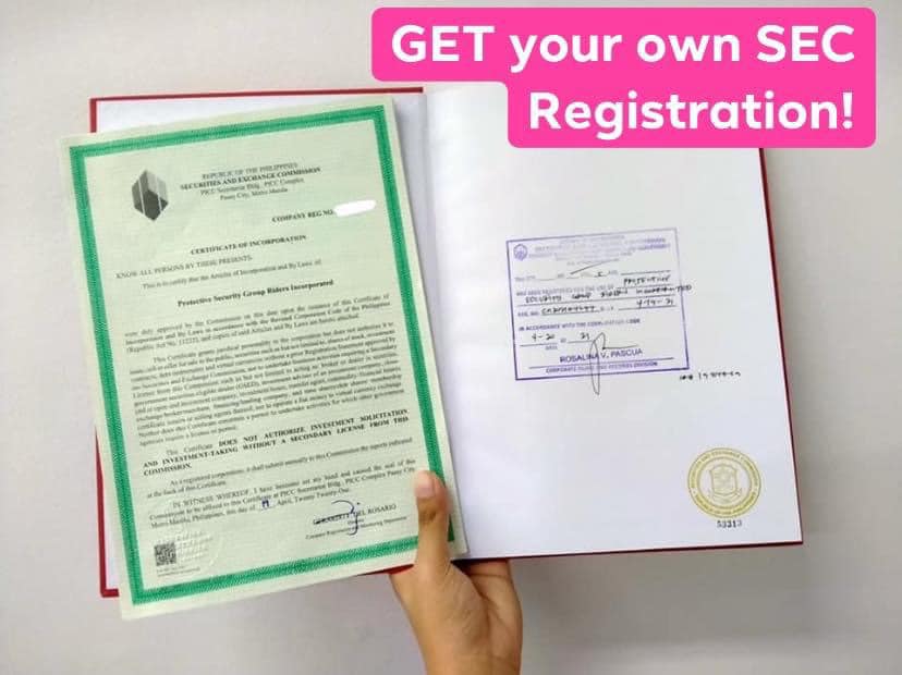 SEC - Need help on SEC Registration? You want your own SEC, NGO or ...
