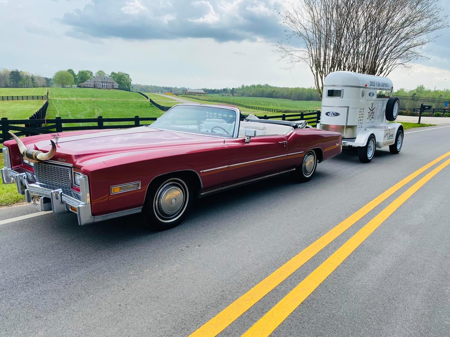 Here it is! The Cadillac... - JX2 and NTRL Team Roping