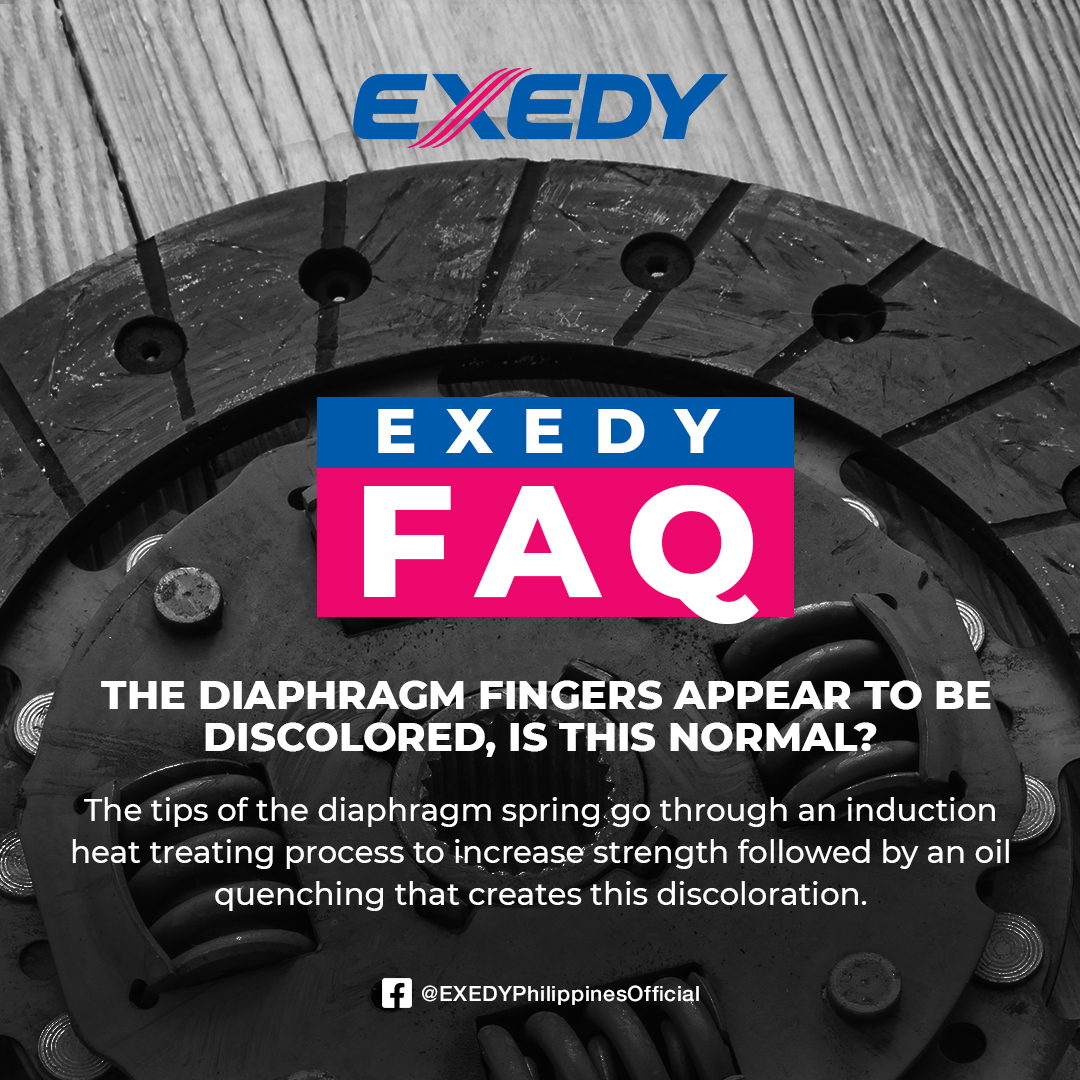 Answer: The tips of the diaphragm... - EXEDY Philippines | Facebook