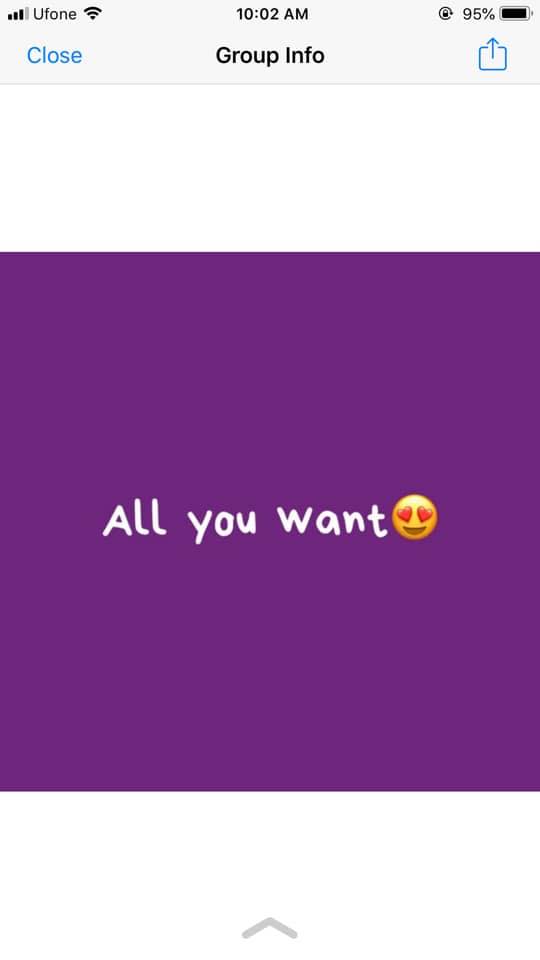 All you want