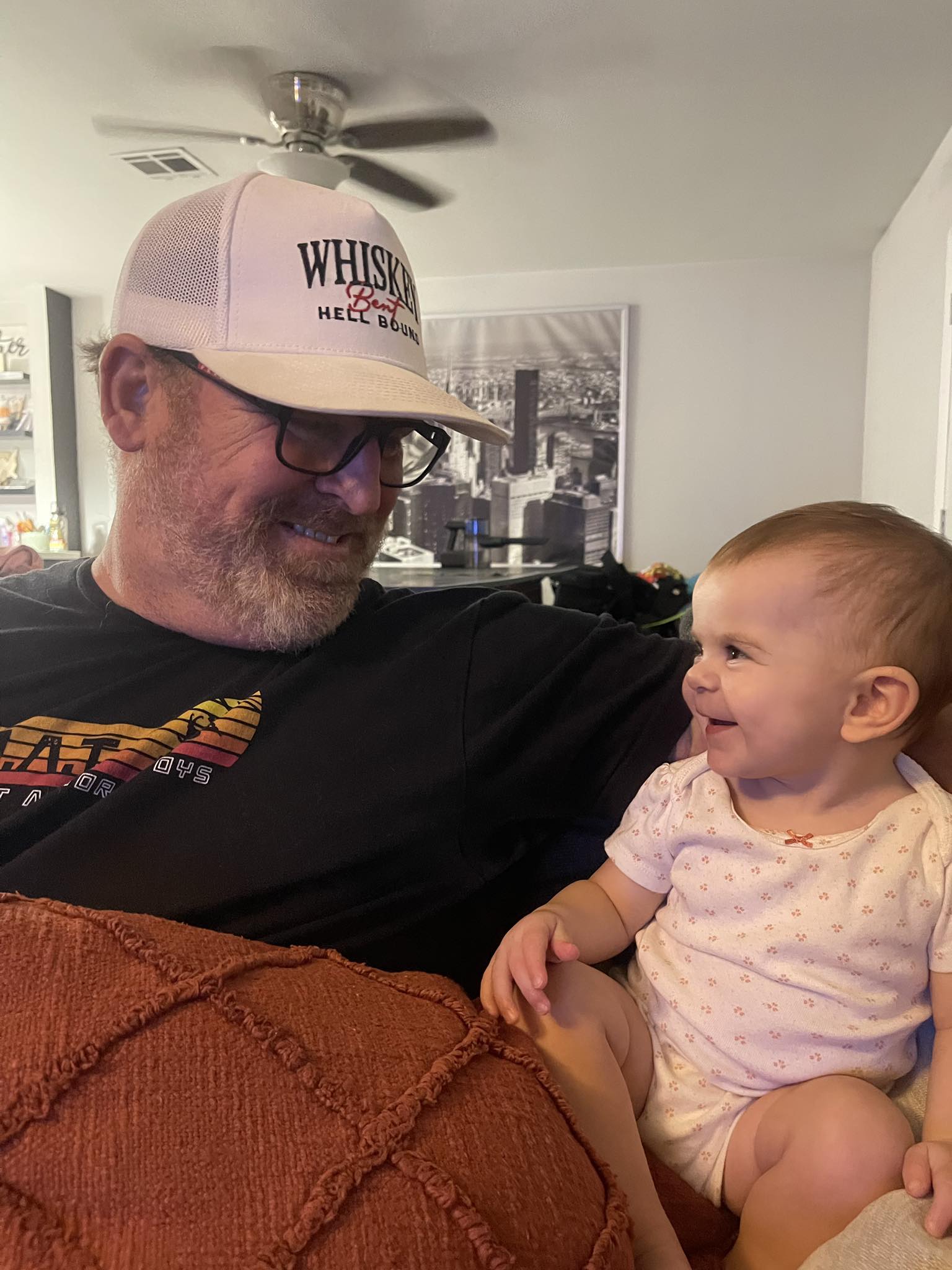 Trey Ridenour - Someone’s excited to see Nono and Nona... | Facebook