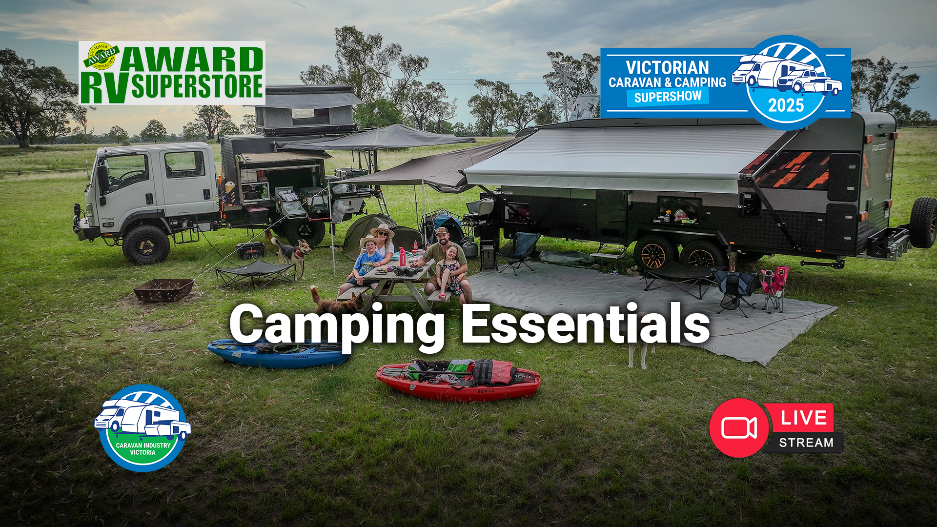 Camping Essentials with Award RV