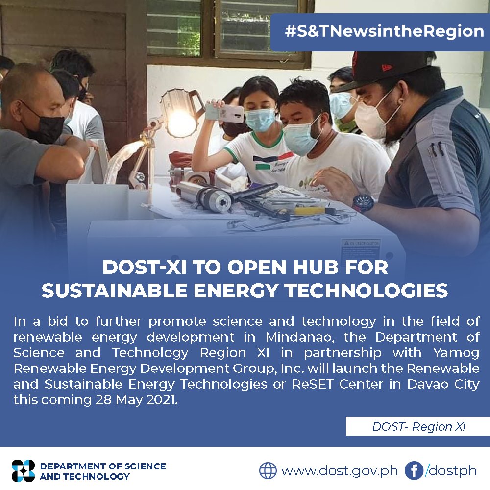 #SnTNEwsintheRegion: DOST-XI to open... - DOST Philippines | Facebook