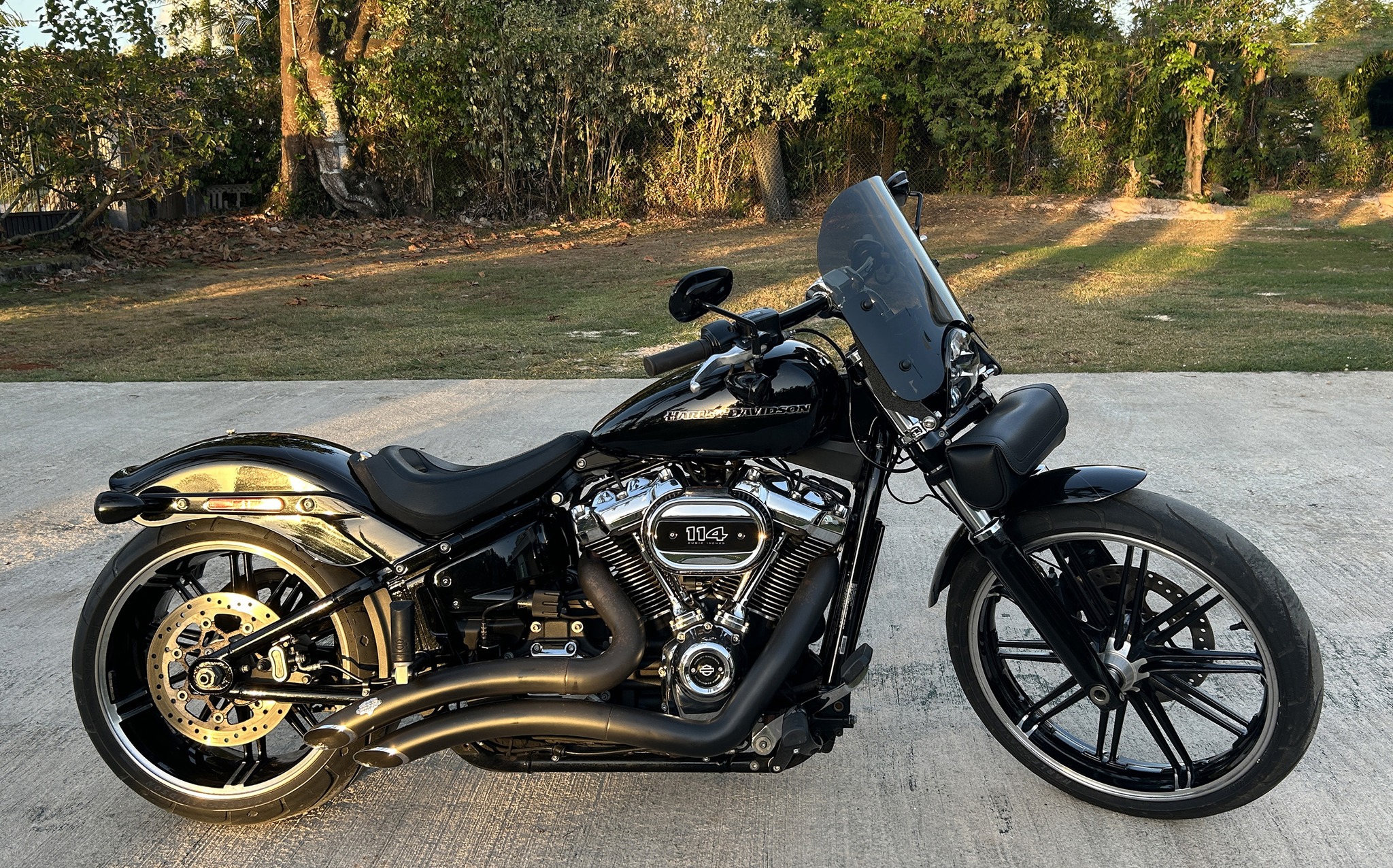 First ride with my new Harley-Davidson M8