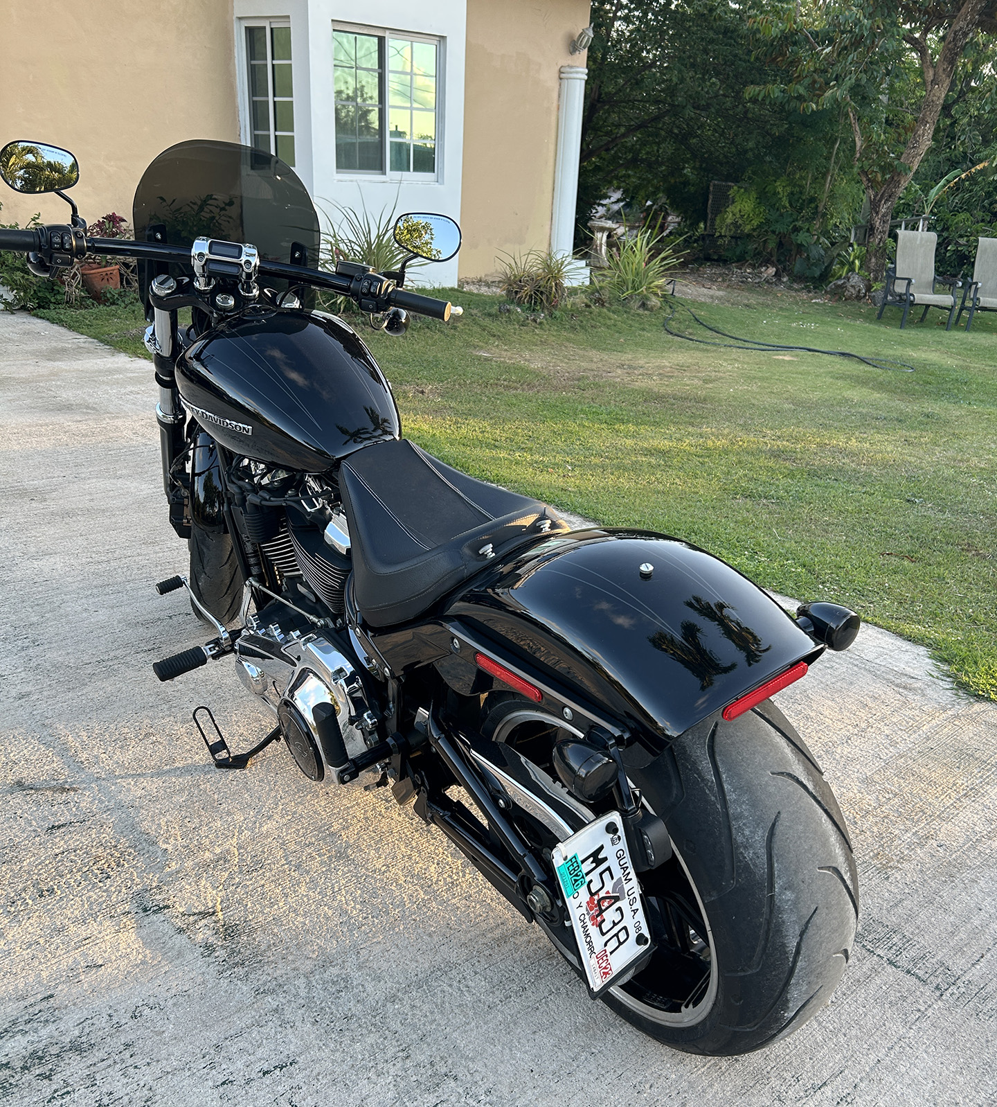 First ride with my new Harley-Davidson M8