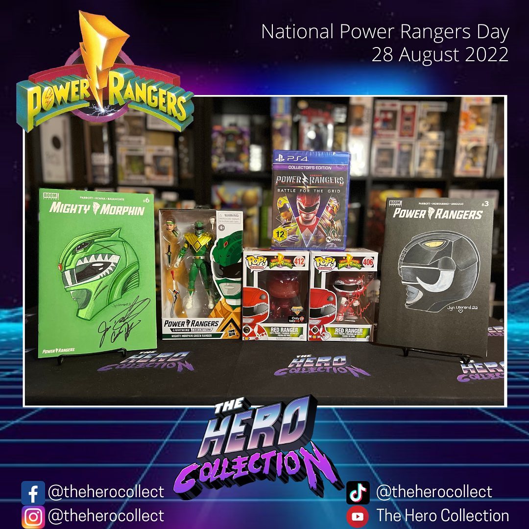 National Power Rangers Day! It’s... - The Hero Collection