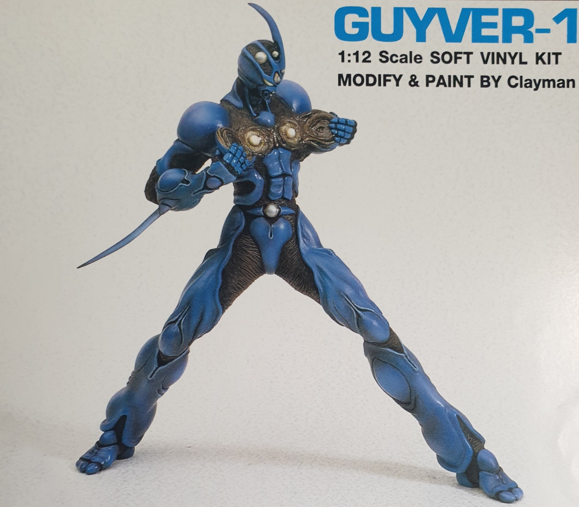 The Guyver vinyl model I did a while back. I believe it was from