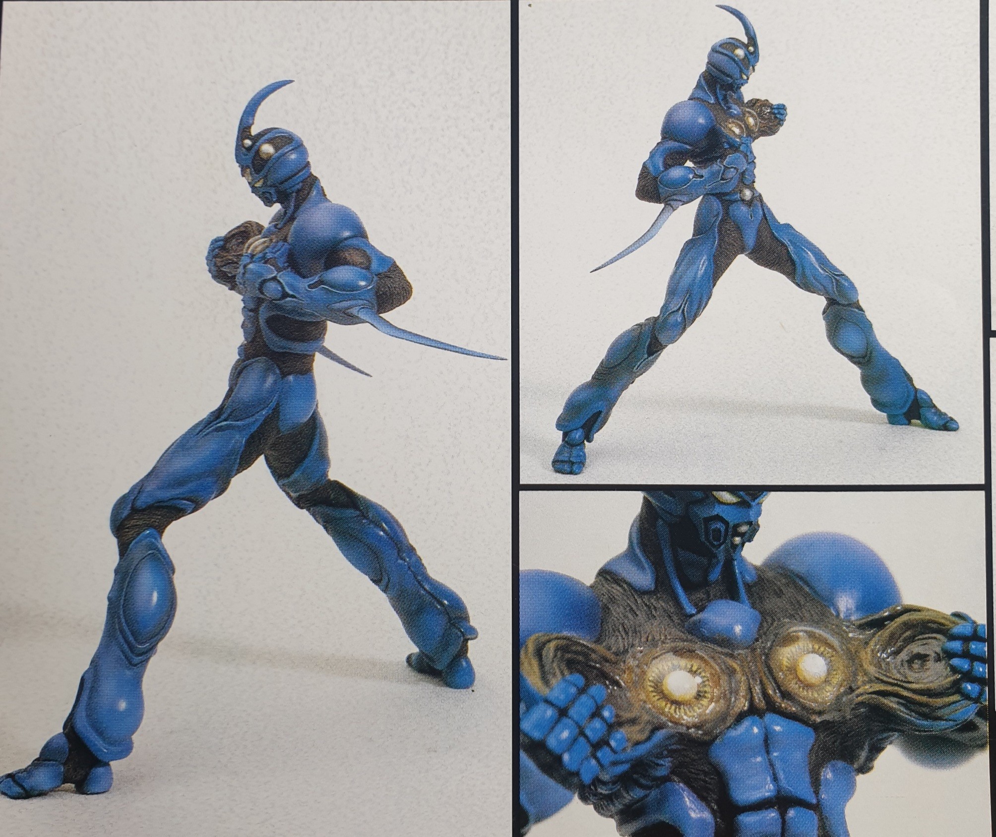 The Guyver vinyl model I did a while back. I believe it was from