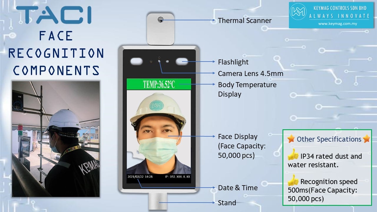 Keymag - Presently, 𝐓𝐀𝐂𝐈 𝐅𝐚𝐜𝐞 𝐑𝐞𝐜𝐨𝐠𝐧𝐢𝐭𝐢𝐨𝐧 is being used for 𝐓𝐮𝐫𝐧𝐚𝐫𝐨𝐮𝐧𝐝 ...