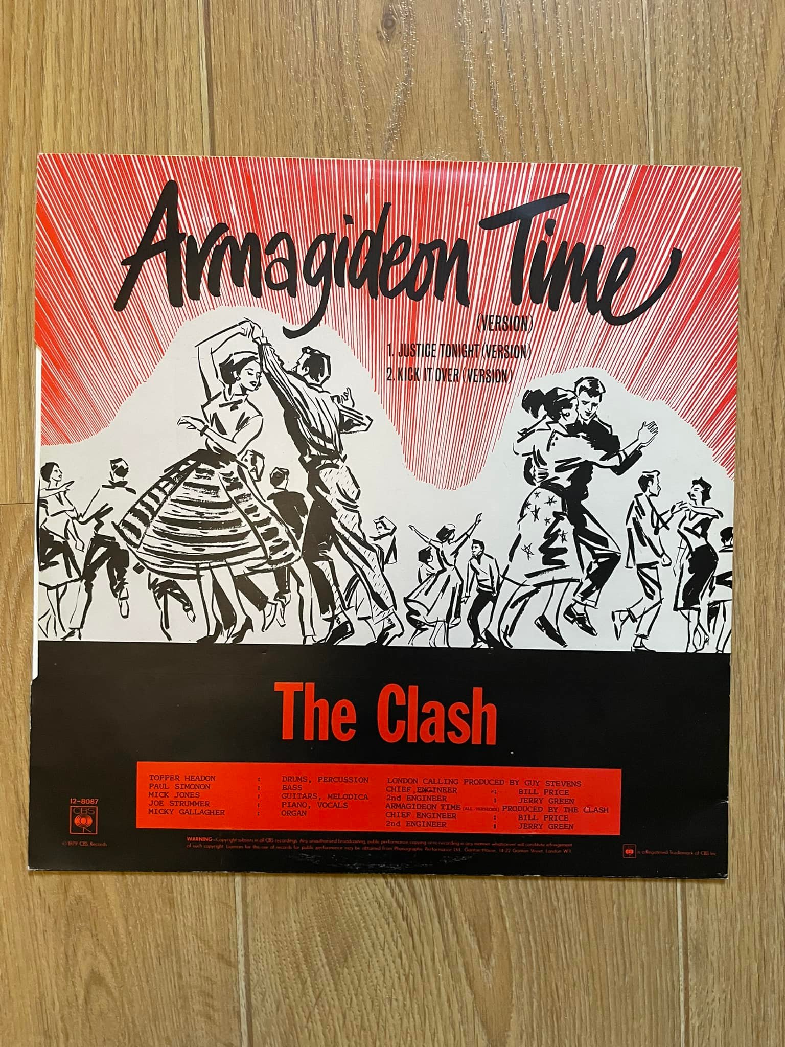 Armagideon Time” is my favourite Clash record & this 12” has 2 
