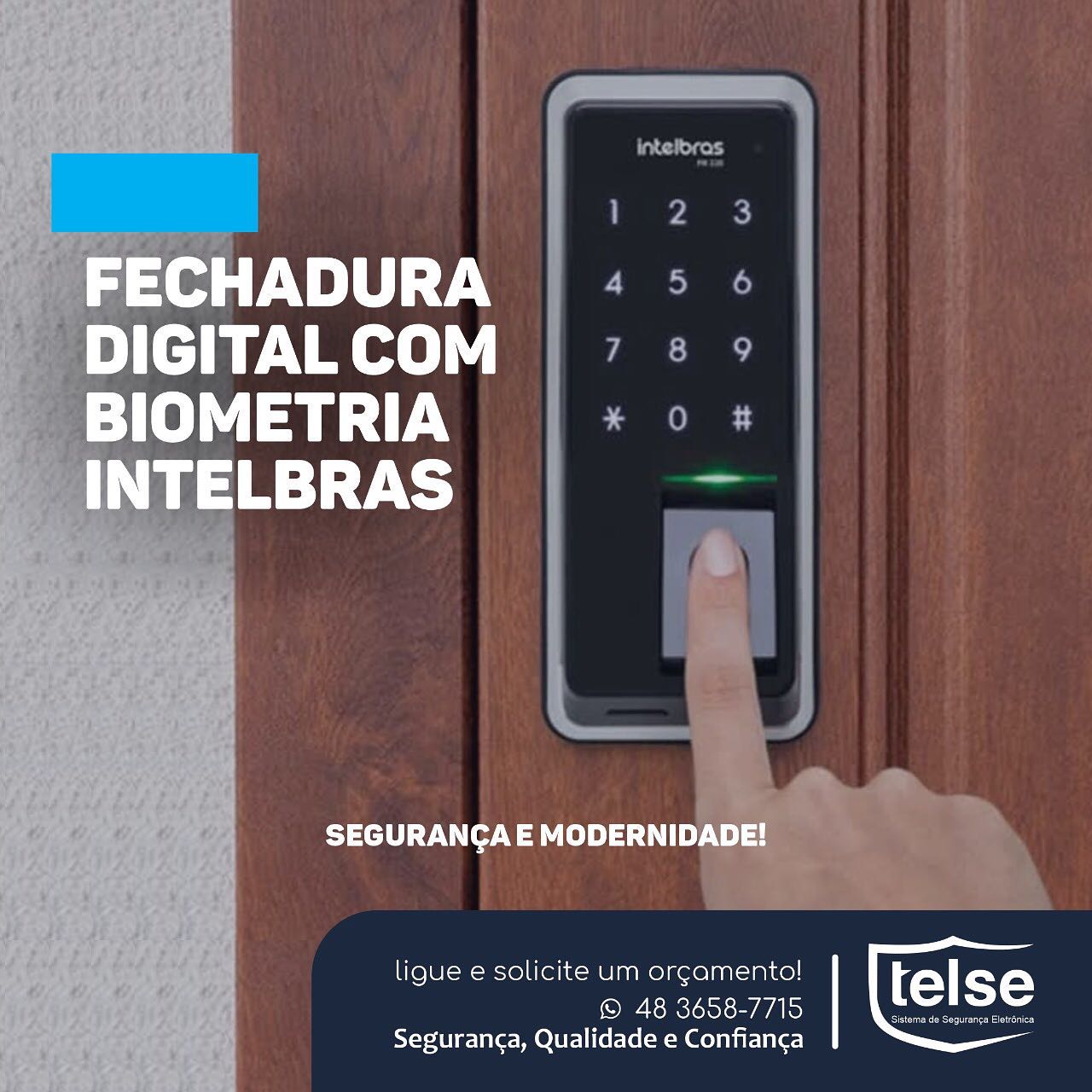 A fechadura... - Telse Sistema de Segurança Eletrônica | Facebook