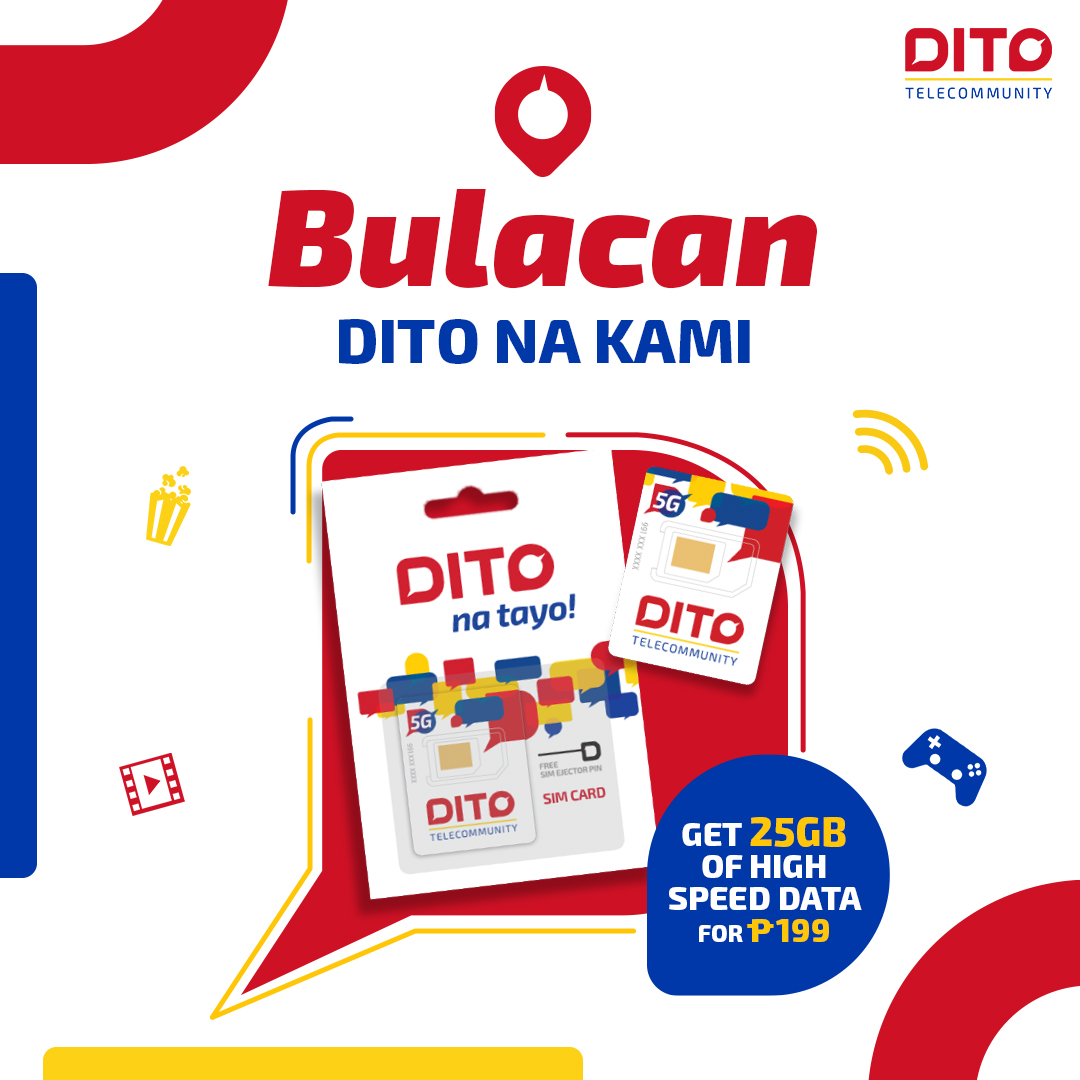 DITO na tayo, Bulacan! Get a DITO SIM... - DITO Telecommunity | Facebook
