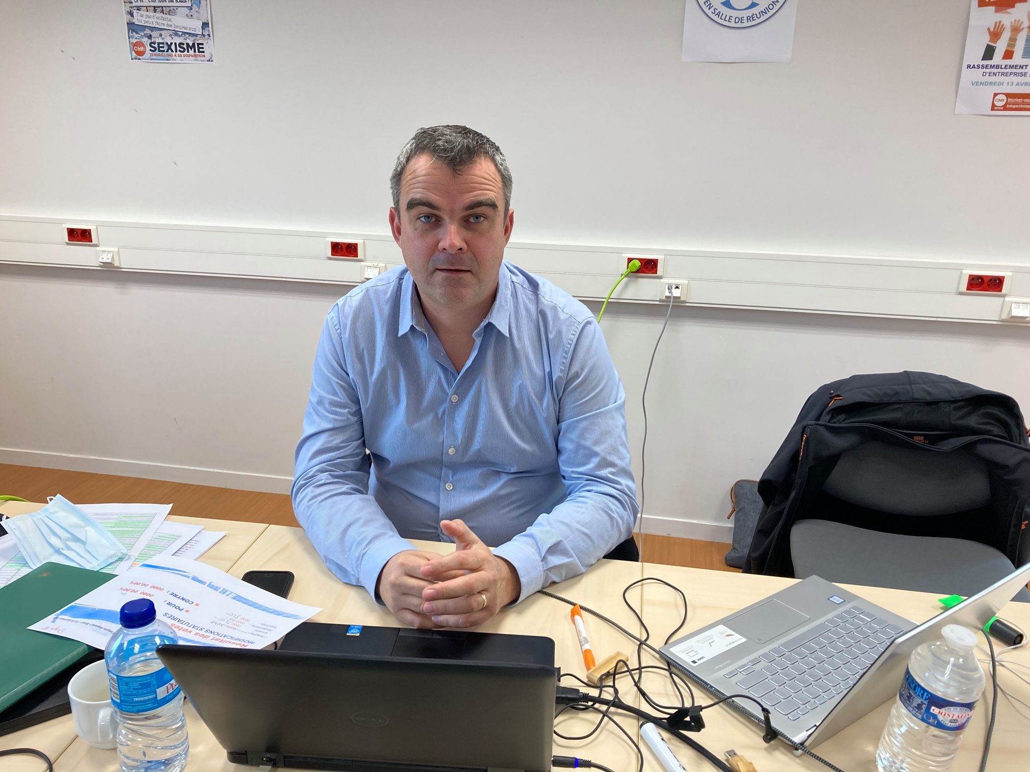 CFDT Bretagne - || Congrès || David Riou, trésorier de... | Facebook