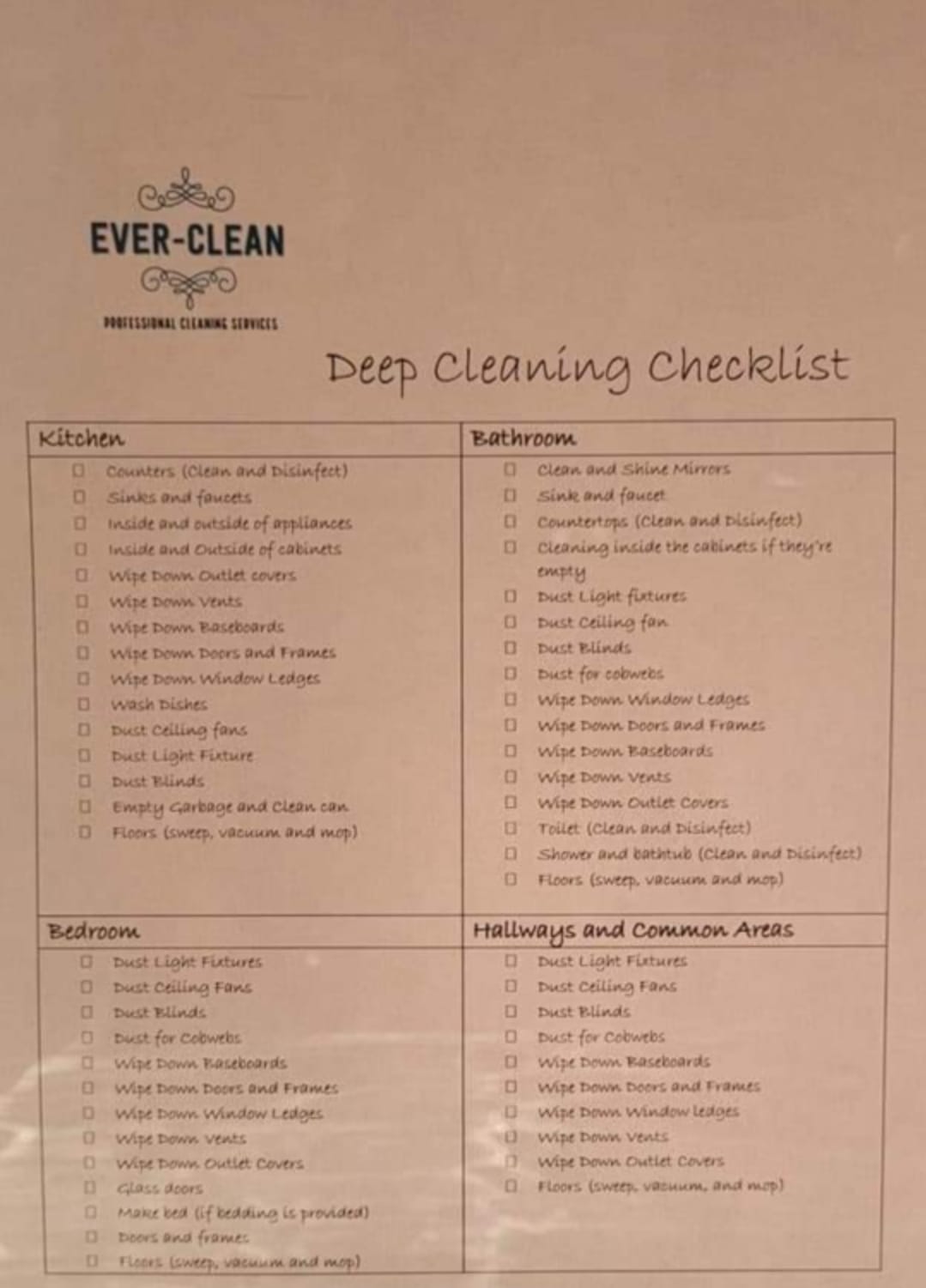 Ever-Clean Professional Cleaning Services | Wheatland WI