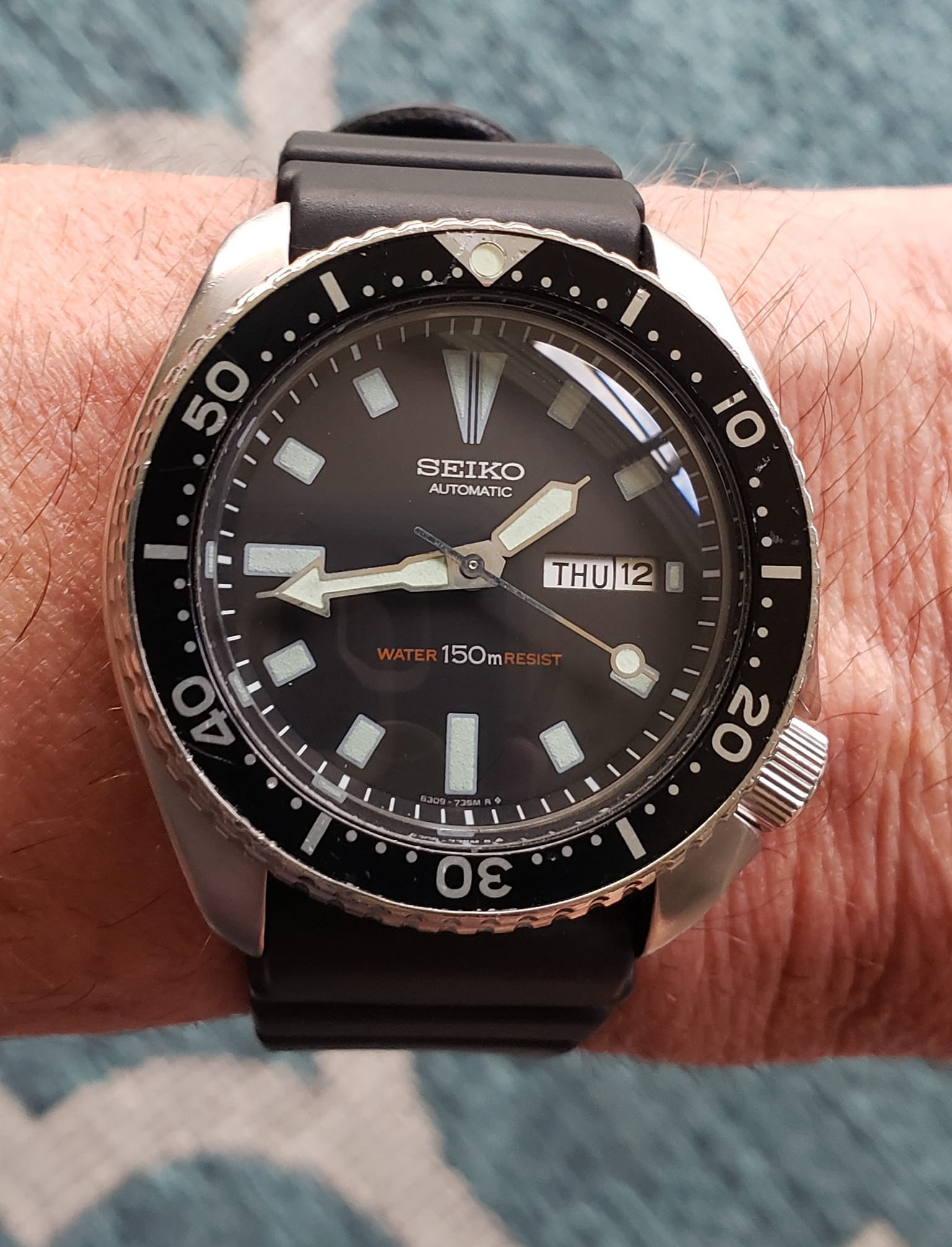 Rare Vintage Seiko Diver 150 meters 6309-7290