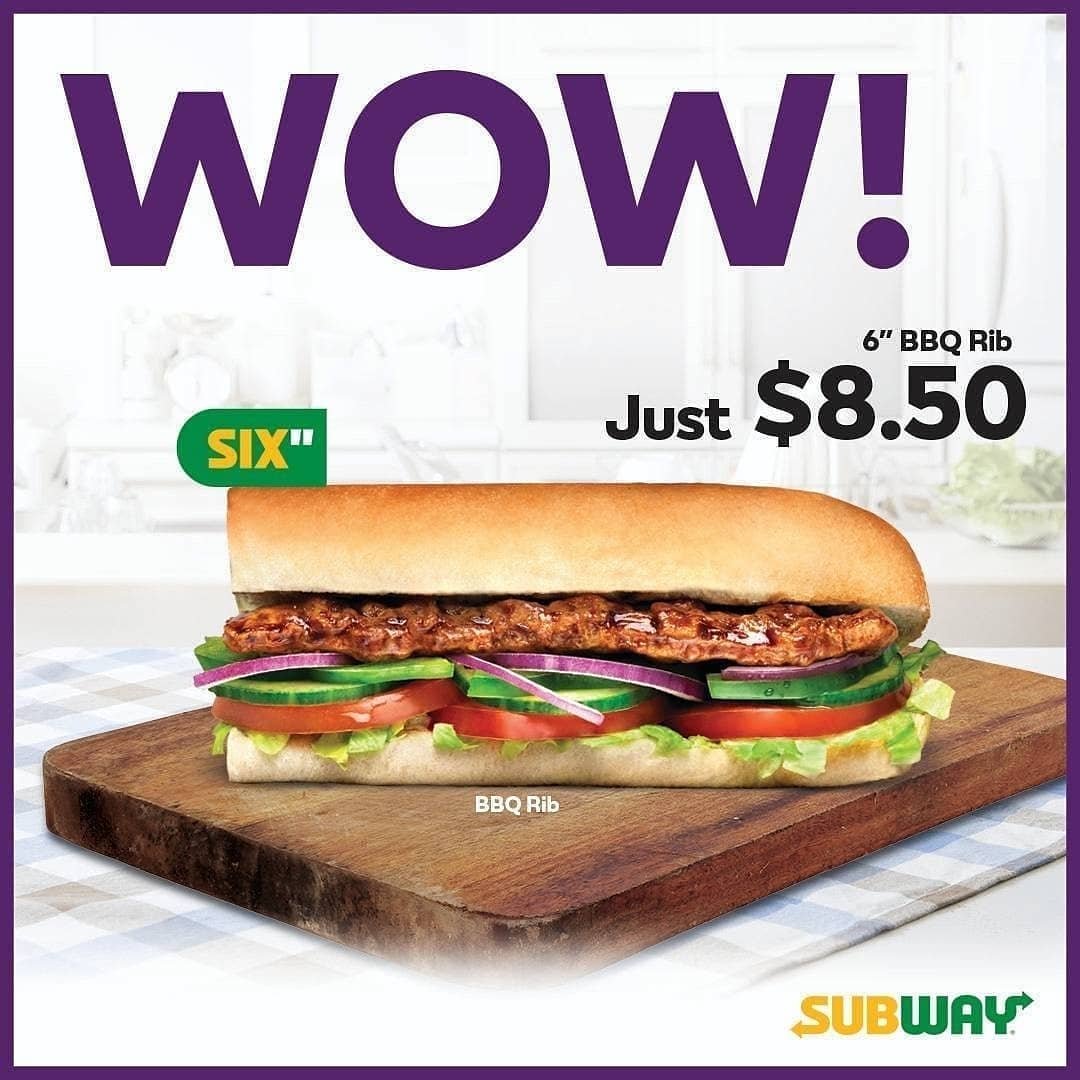 Subway Barbados - WOW! Our 6