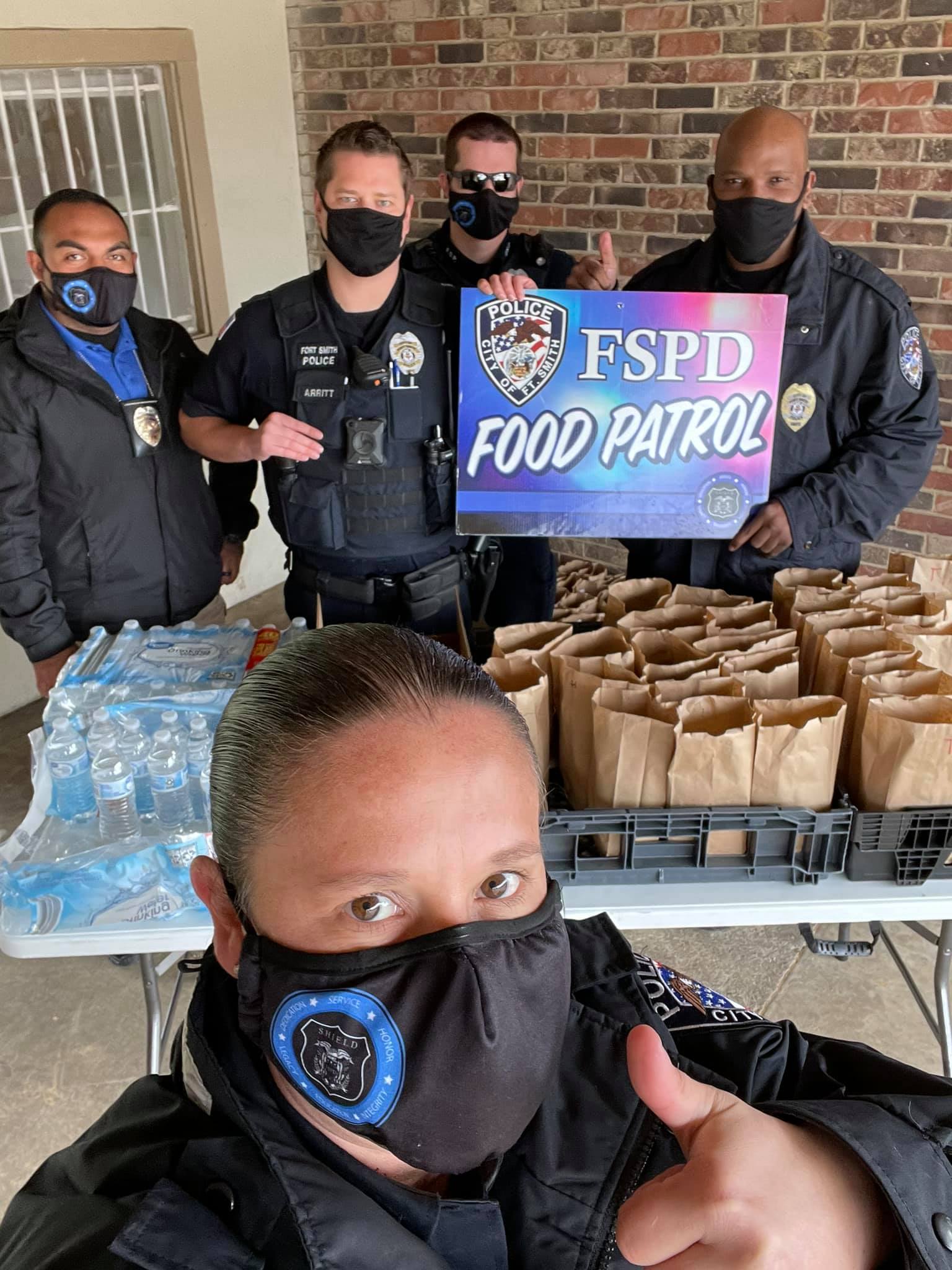 FSPD Food Patrol visited... - Fort Smith Police Department | Facebook