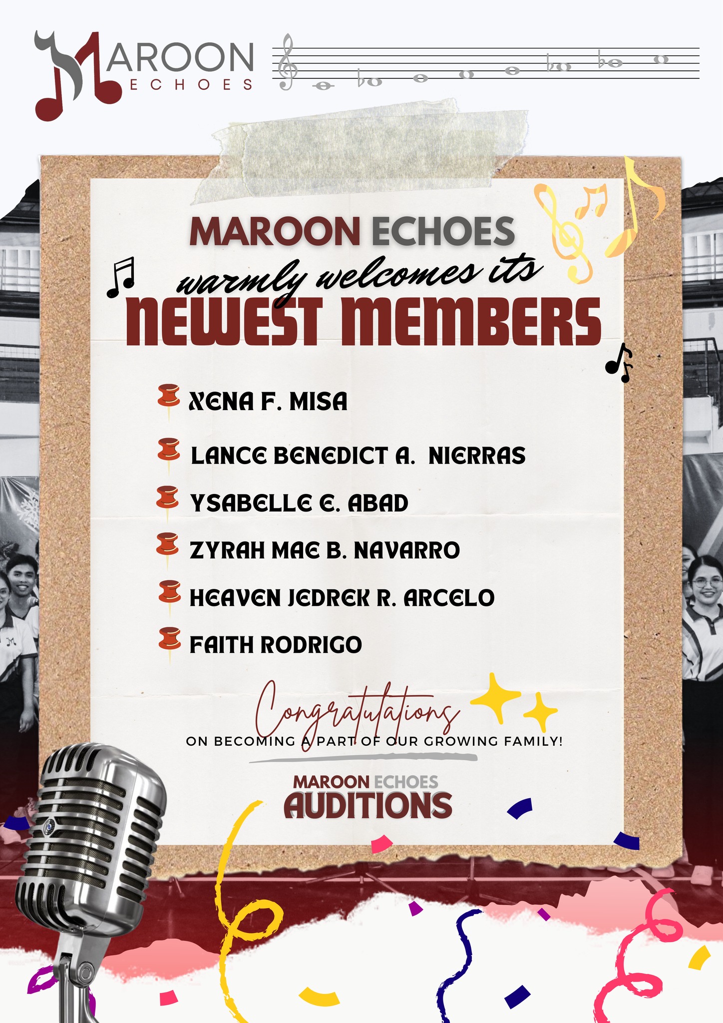 Maroon Echoes - 𝑱𝒐𝒊𝒏 𝒕𝒉𝒆 𝑴𝒂𝒓𝒐𝒐𝒏 𝑬𝒄𝒉𝒐𝒆𝒔 𝑪𝒉𝒐𝒓𝒂𝒍𝒆! 𝑨𝒖𝒅𝒊𝒕𝒊𝒐𝒏𝒔... | Facebook